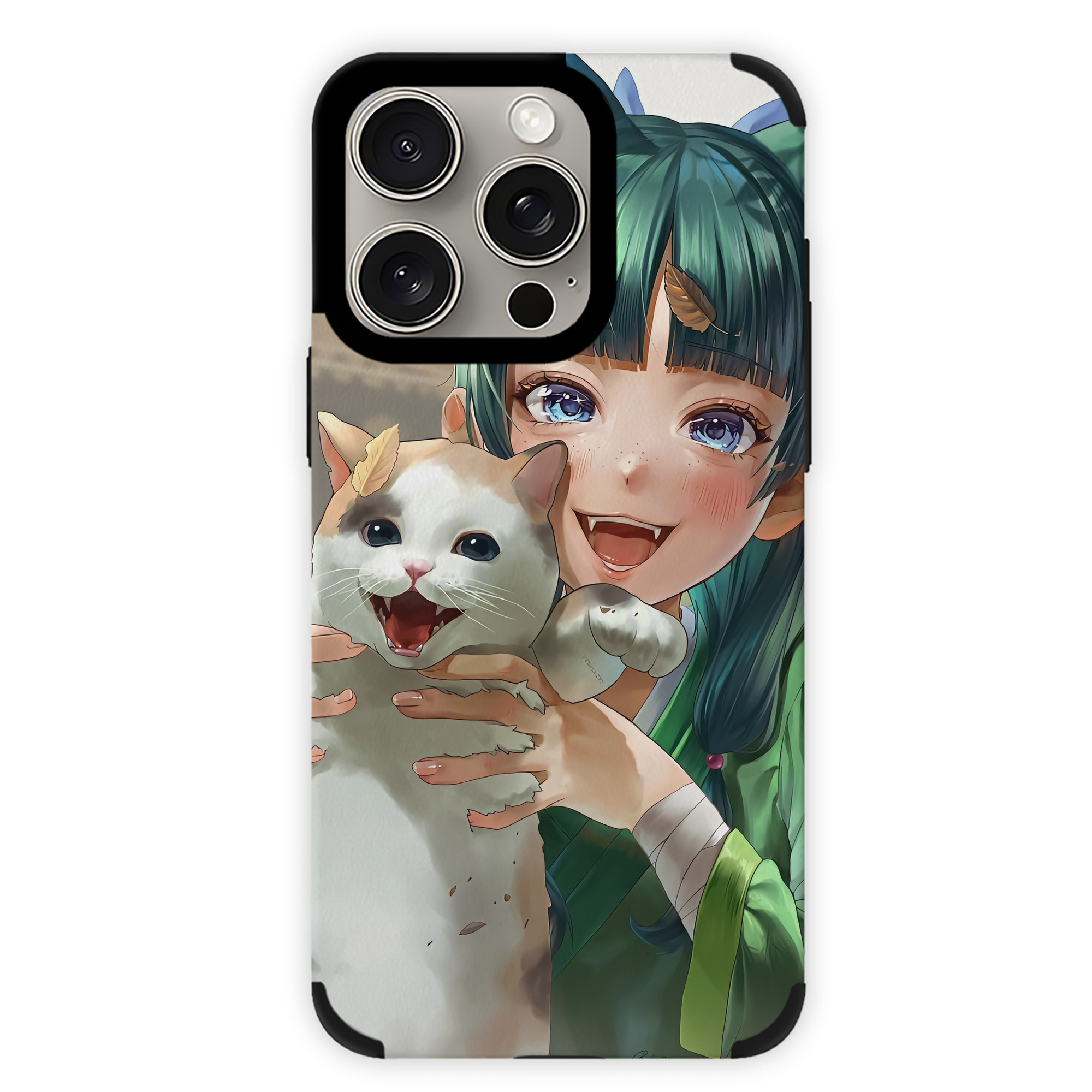 薬屋のひとりごと The Apothecary Diaries 【iPhone15ProMax対応】 PUレザー スマホケース 耐衝撃＆黄変防止