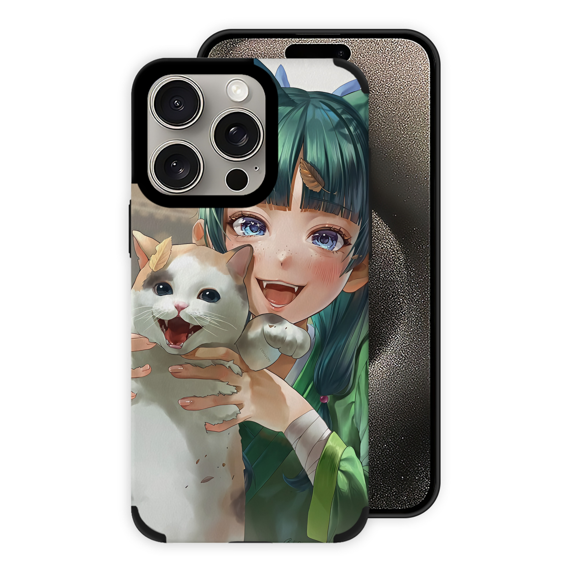 薬屋のひとりごと The Apothecary Diaries 【iPhone15ProMax対応】 PUレザー スマホケース 耐衝撃＆黄変防止