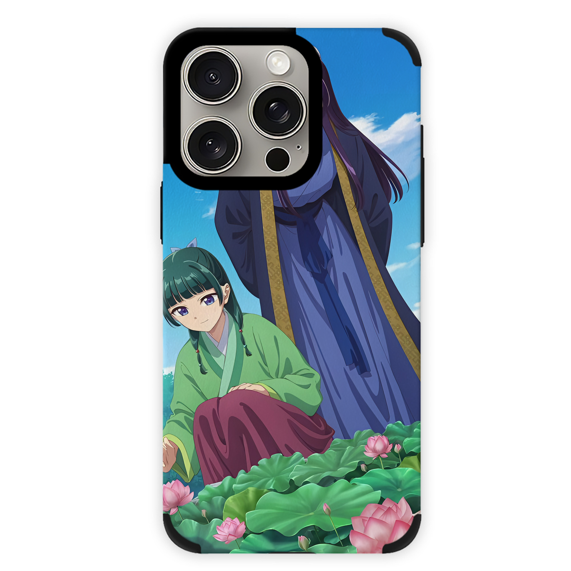 薬屋のひとりごと The Apothecary Diaries 【iPhone15ProMax対応】 PUレザー スマホケース 耐衝撃＆黄変防止