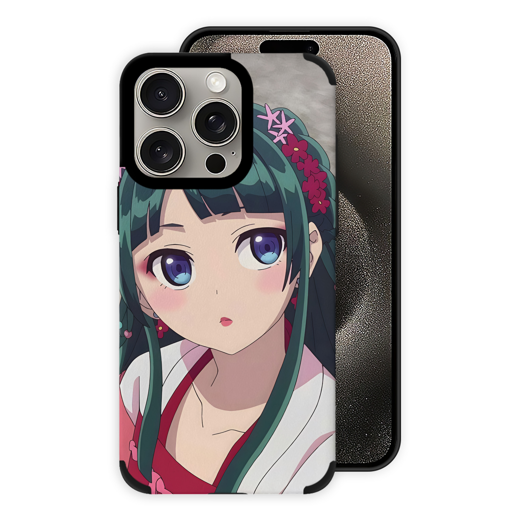 薬屋のひとりごと The Apothecary Diaries 【iPhone15ProMax対応】 PUレザー スマホケース 耐衝撃＆黄変防止