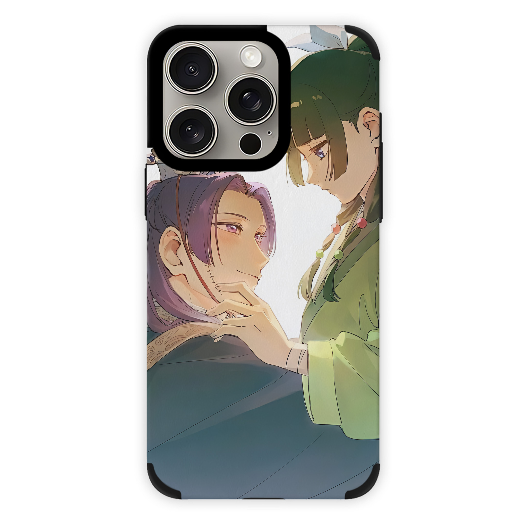 薬屋のひとりごと The Apothecary Diaries 【iPhone15ProMax対応】 PUレザー スマホケース 耐衝撃＆黄変防止
