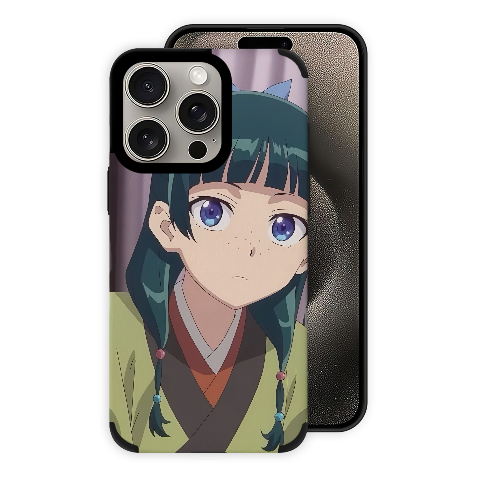 薬屋のひとりごと The Apothecary Diaries 【iPhone15ProMax対応】 PUレザー スマホケース 耐衝撃＆黄変防止