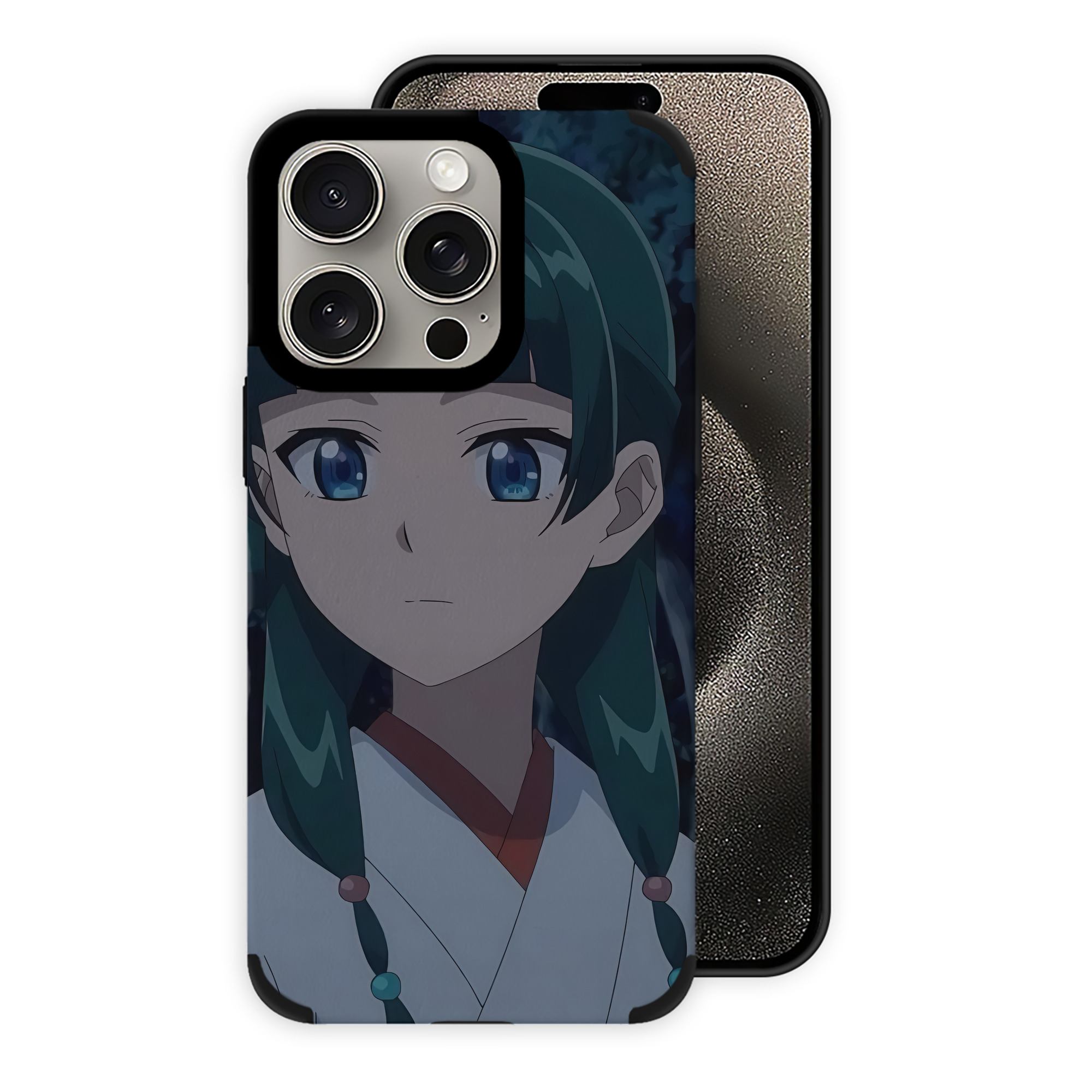 薬屋のひとりごと The Apothecary Diaries 【iPhone15ProMax対応】 PUレザー スマホケース 耐衝撃＆黄変防止