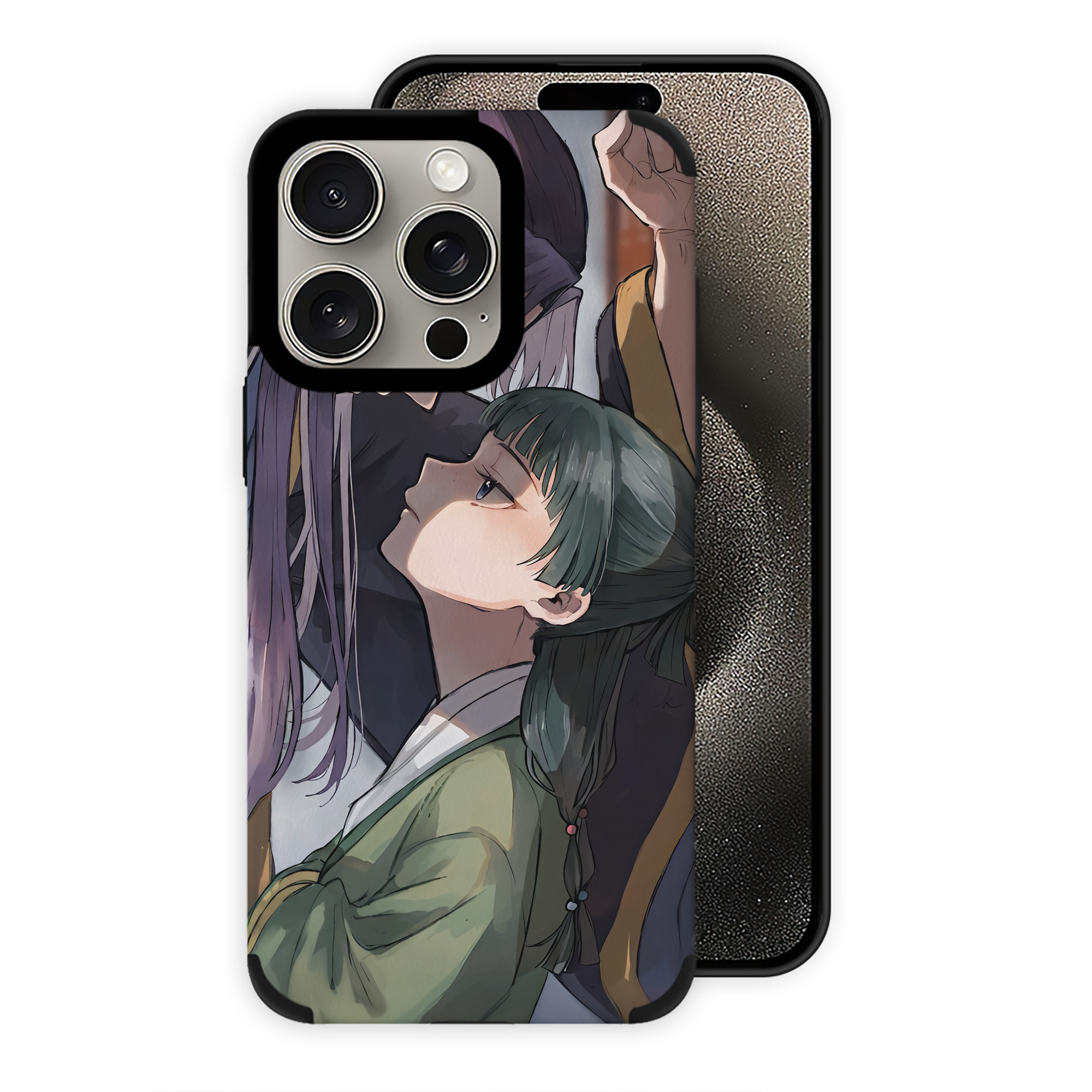 薬屋のひとりごと The Apothecary Diaries 【iPhone15ProMax対応】 PUレザー スマホケース 耐衝撃＆黄変防止