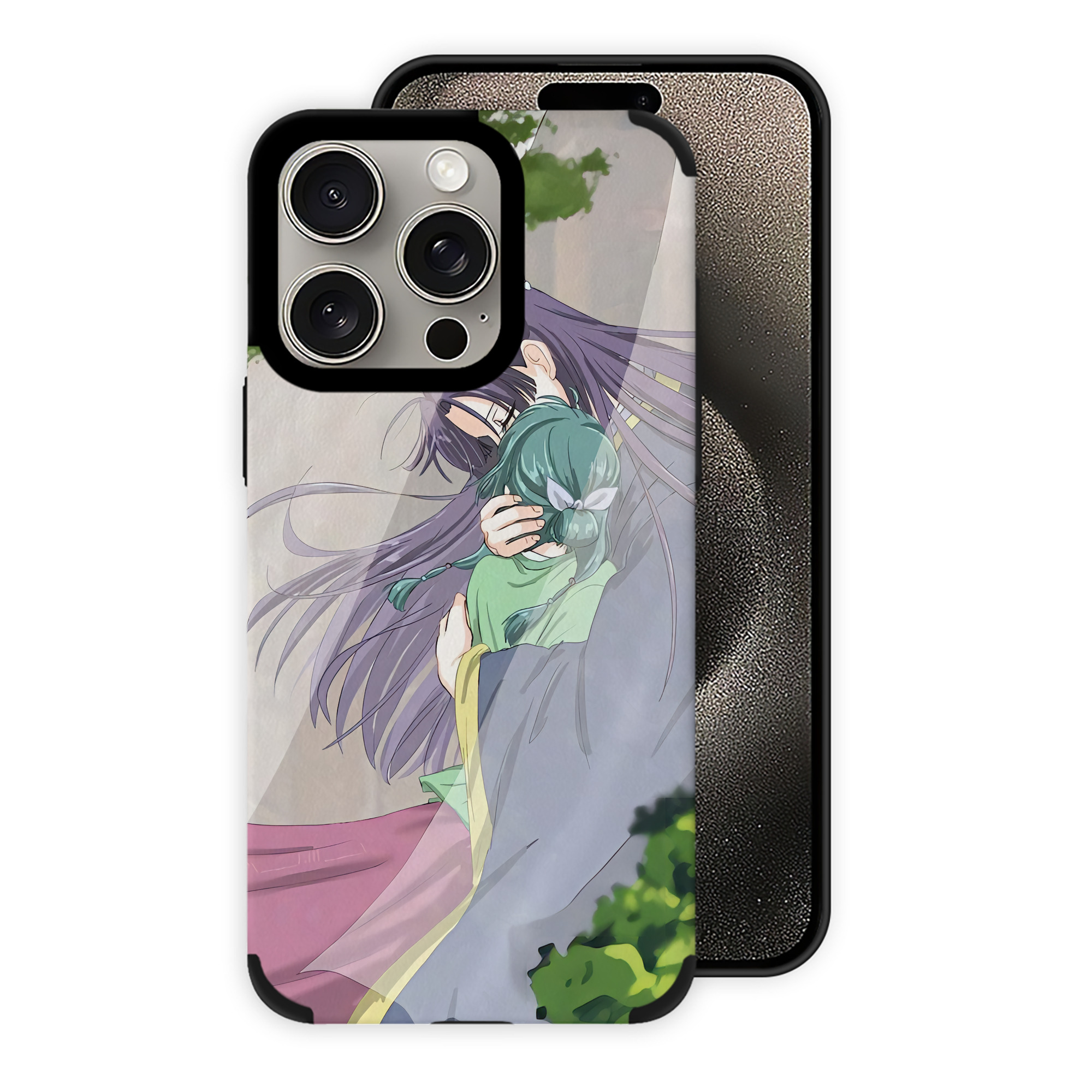 薬屋のひとりごと The Apothecary Diaries 【iPhone15ProMax対応】 PUレザー スマホケース 耐衝撃＆黄変防止