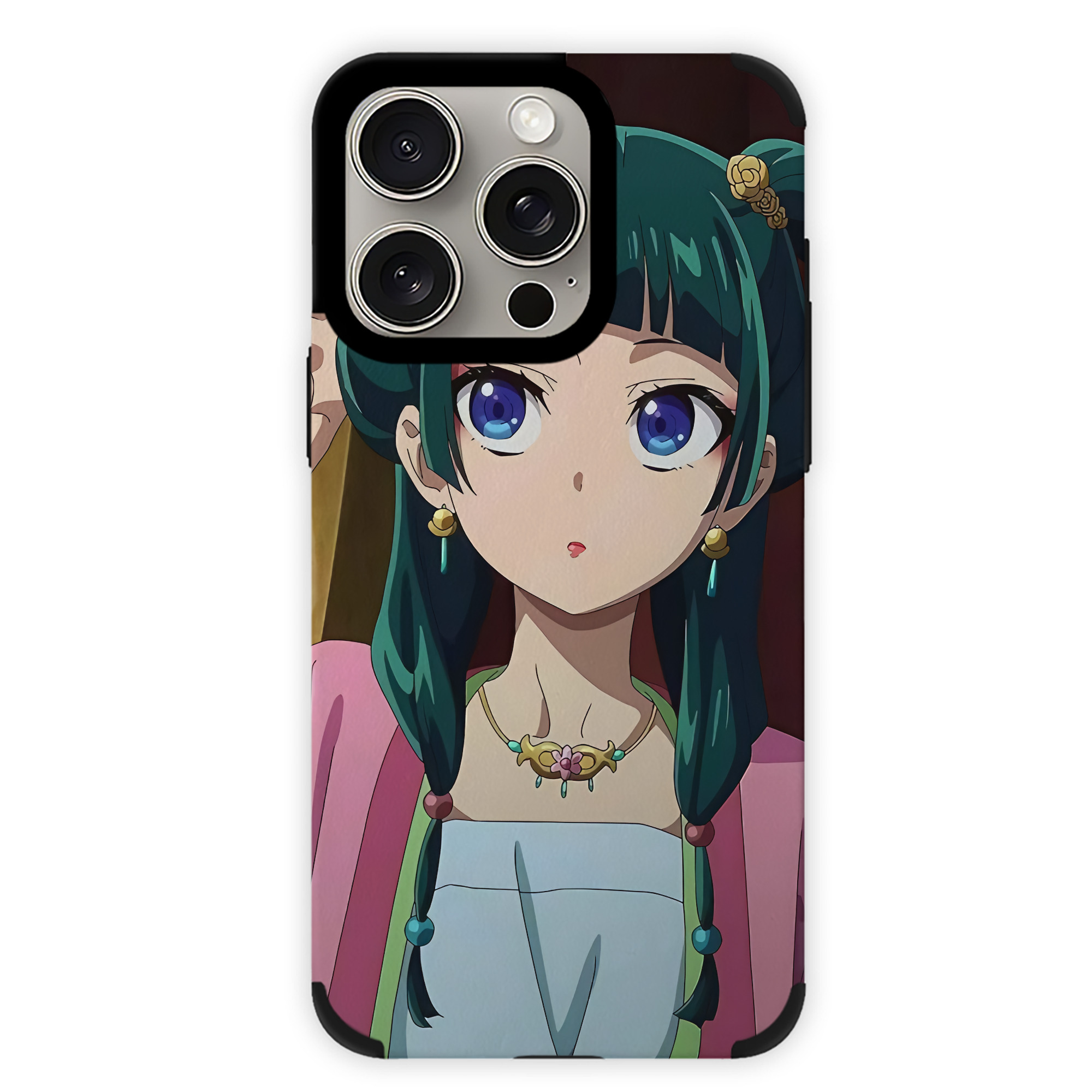 薬屋のひとりごと The Apothecary Diaries 【iPhone15ProMax対応】 PUレザー スマホケース 耐衝撃＆黄変防止
