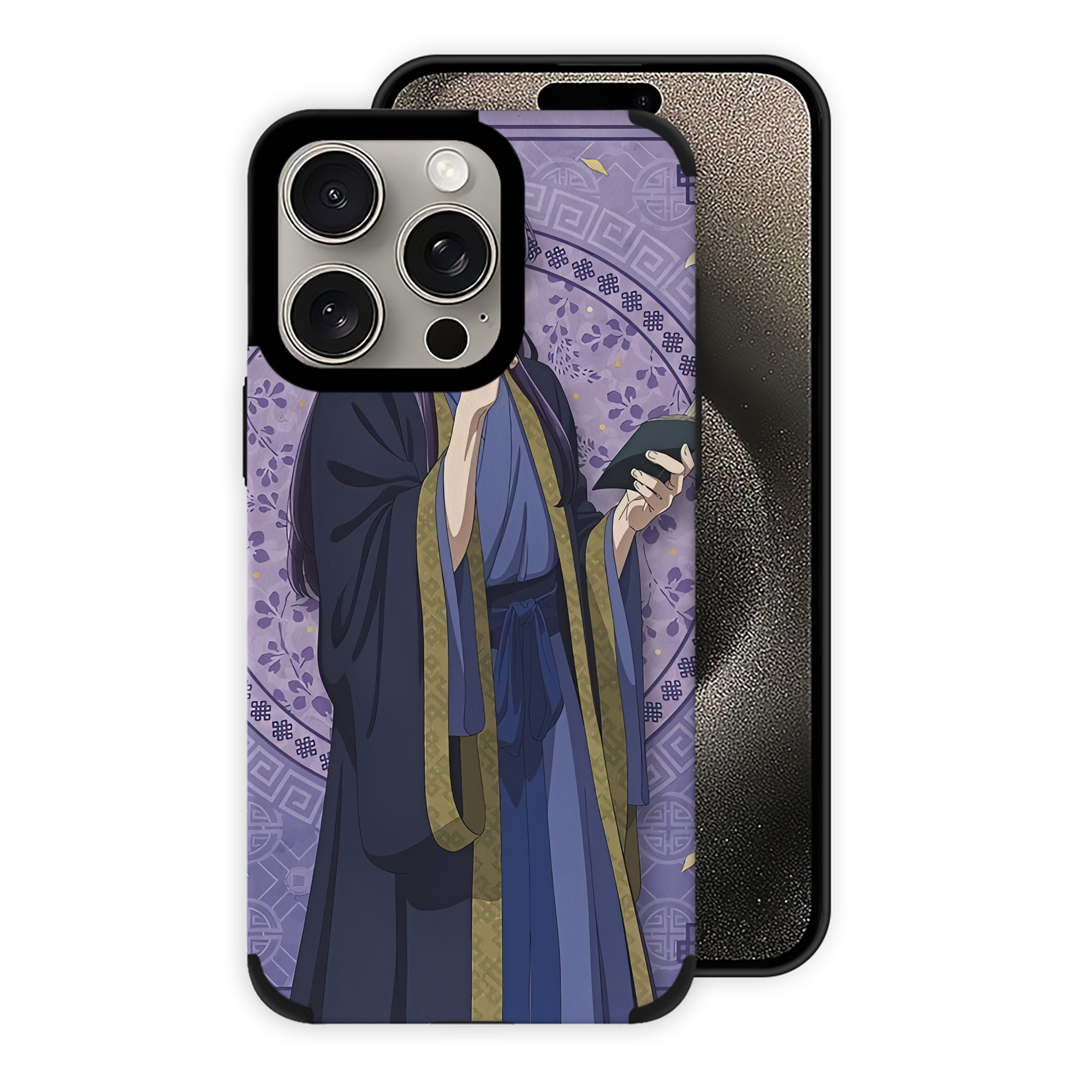 薬屋のひとりごと The Apothecary Diaries 【iPhone15ProMax対応】 PUレザー スマホケース 耐衝撃＆黄変防止