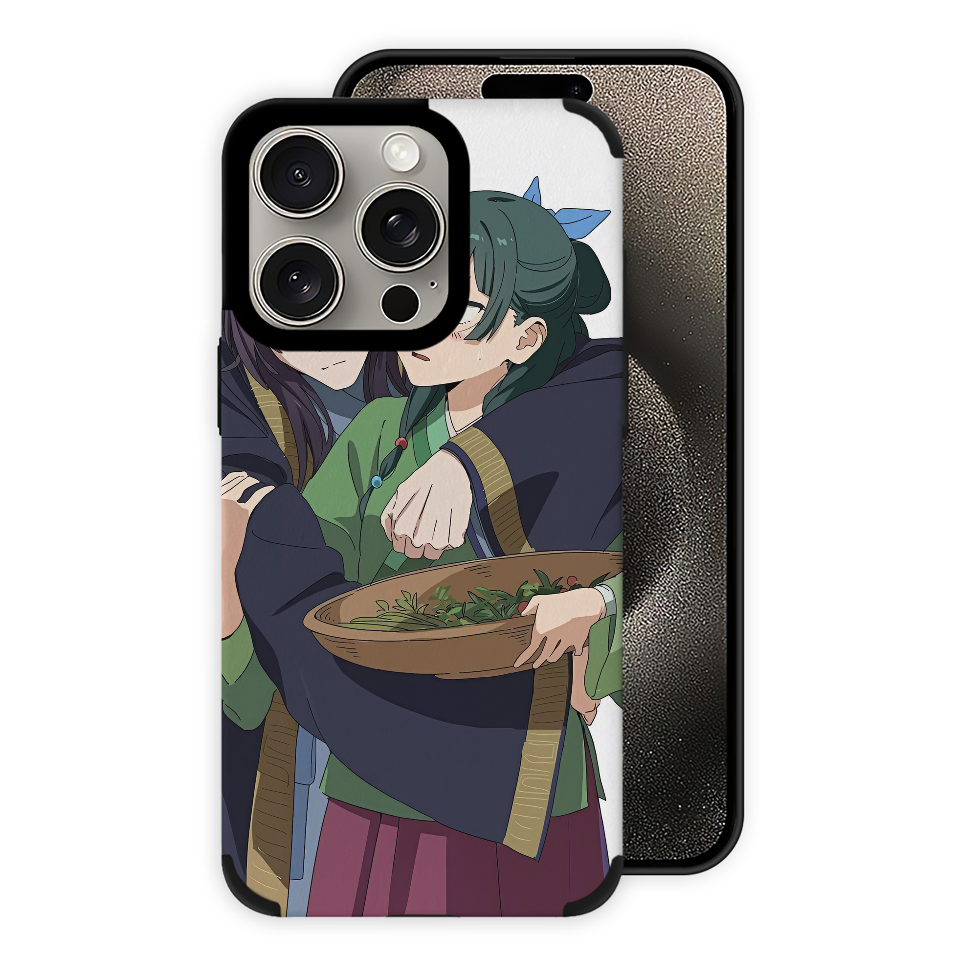 薬屋のひとりごと The Apothecary Diaries 【iPhone15ProMax対応】 PUレザー スマホケース 耐衝撃＆黄変防止