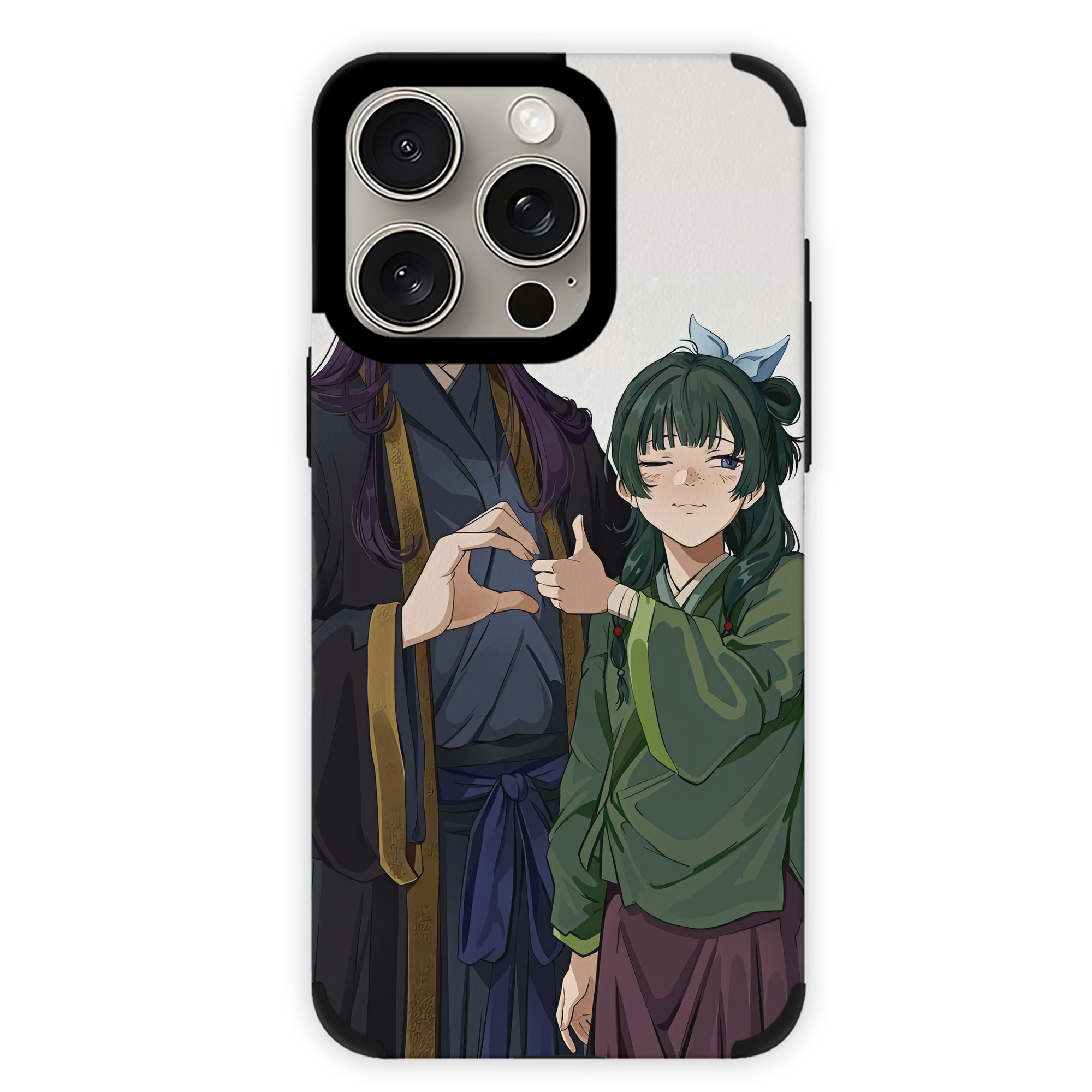薬屋のひとりごと The Apothecary Diaries 【iPhone15ProMax対応】 PUレザー スマホケース 耐衝撃＆黄変防止