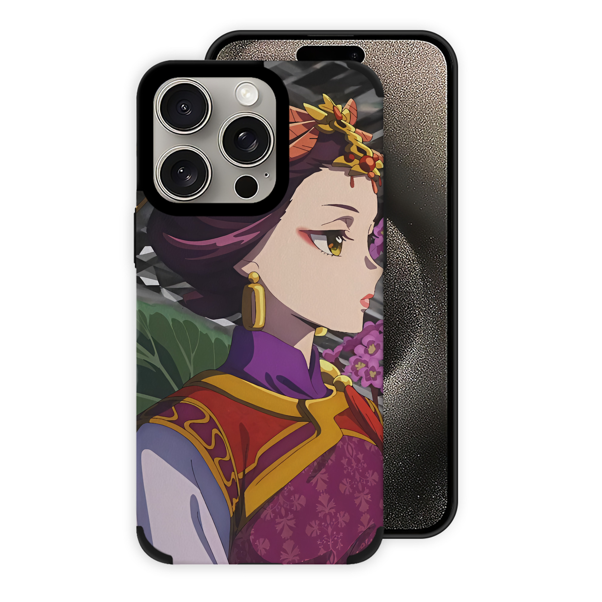 薬屋のひとりごと The Apothecary Diaries 【iPhone15ProMax対応】 PUレザー スマホケース 耐衝撃＆黄変防止