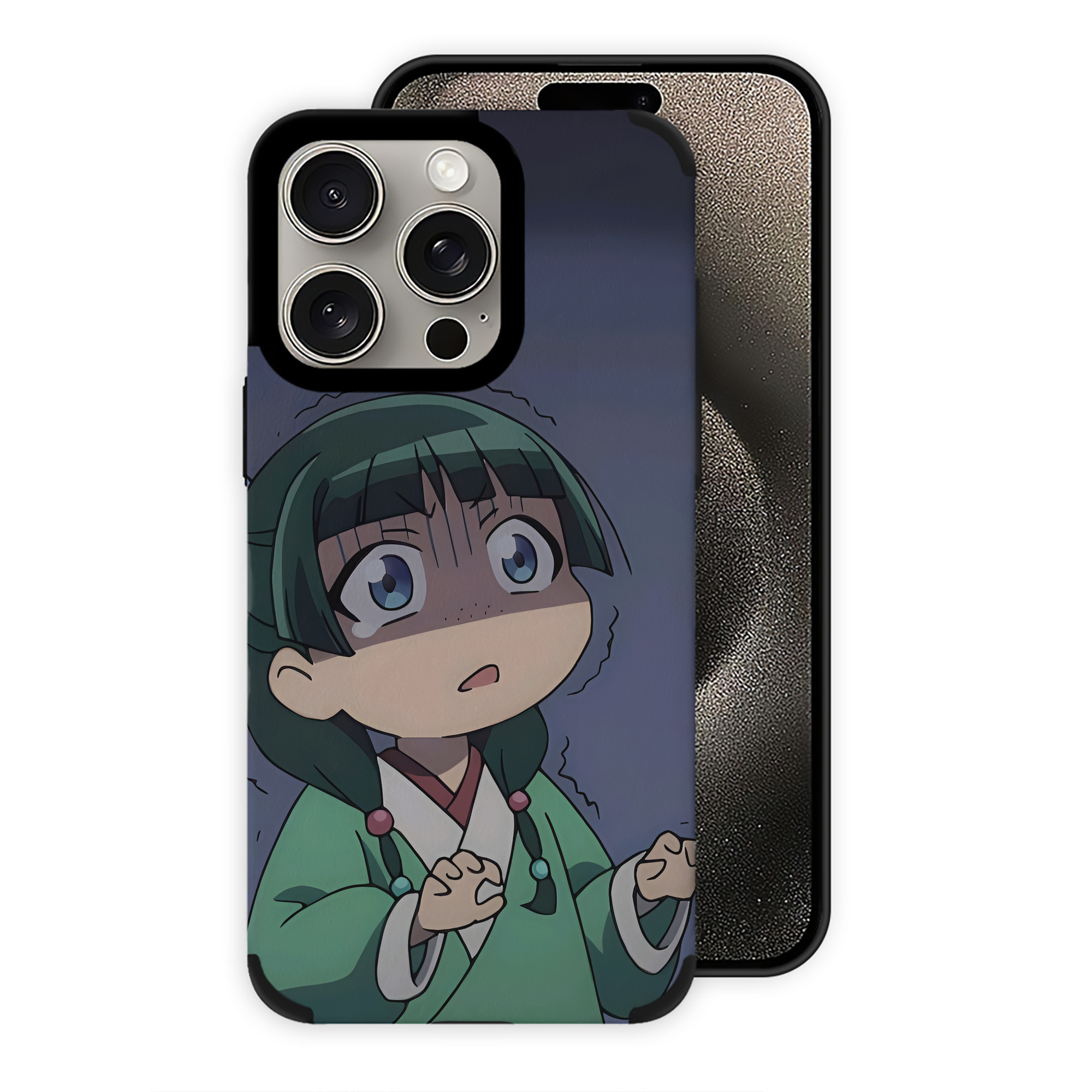 薬屋のひとりごと The Apothecary Diaries 【iPhone15ProMax対応】 PUレザー スマホケース 耐衝撃＆黄変防止