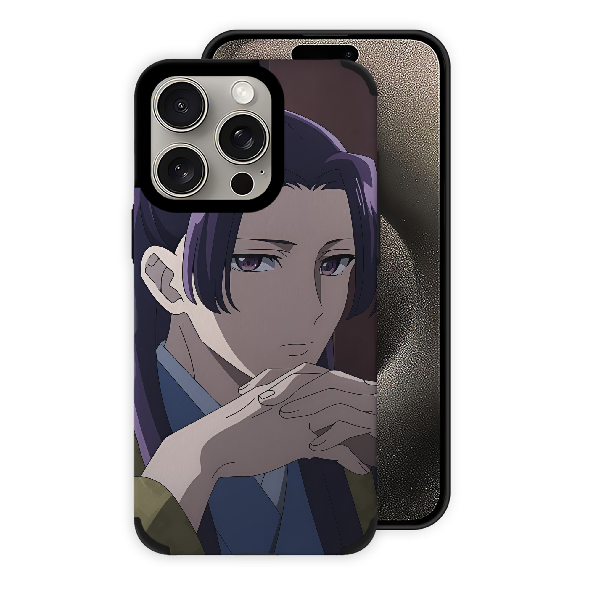 薬屋のひとりごと The Apothecary Diaries 【iPhone15ProMax対応】 PUレザー スマホケース 耐衝撃＆黄変防止