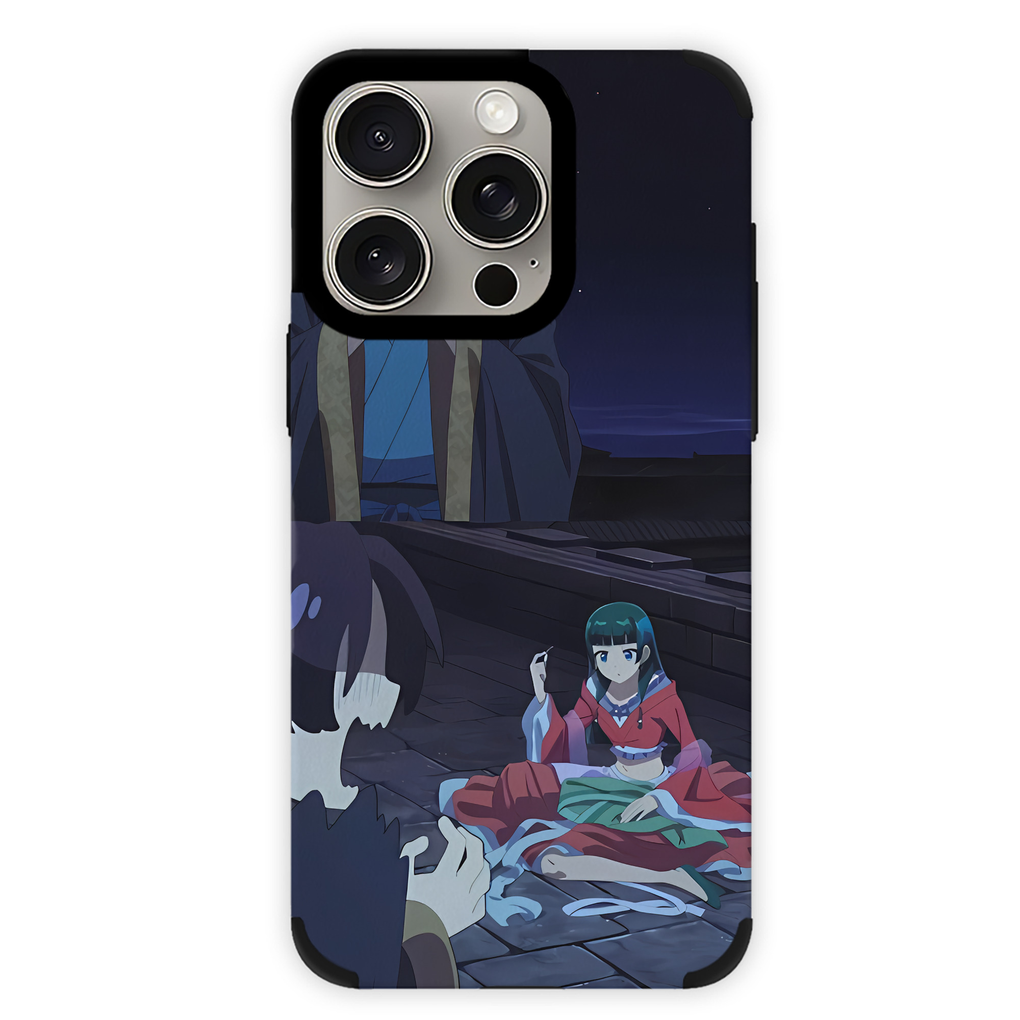 （画像用） 薬屋のひとりごと The Apothecary Diaries 【iPhone15ProMax対応】 PUレザー スマホケース 耐衝撃＆黄変防止