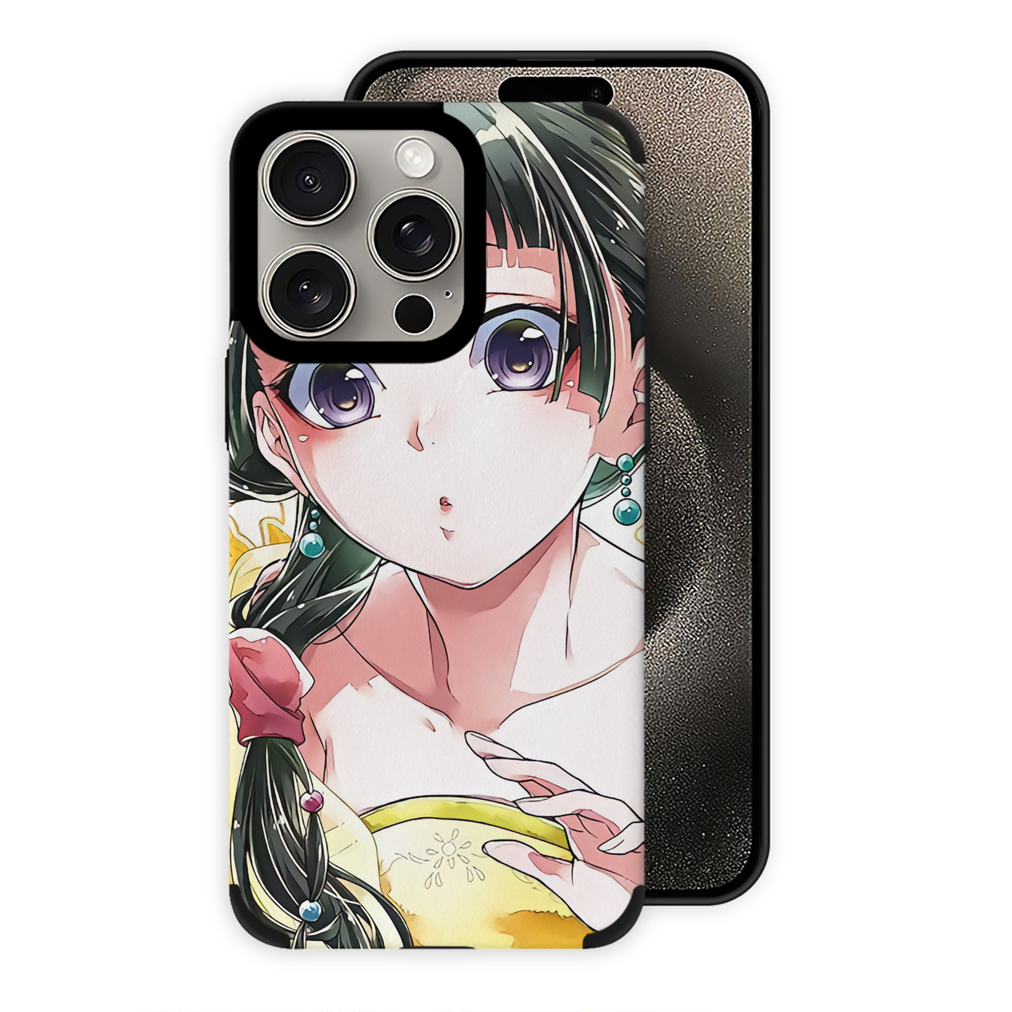 薬屋のひとりごと The Apothecary Diaries 【iPhone15ProMax対応】 PUレザー スマホケース 耐衝撃＆黄変防止