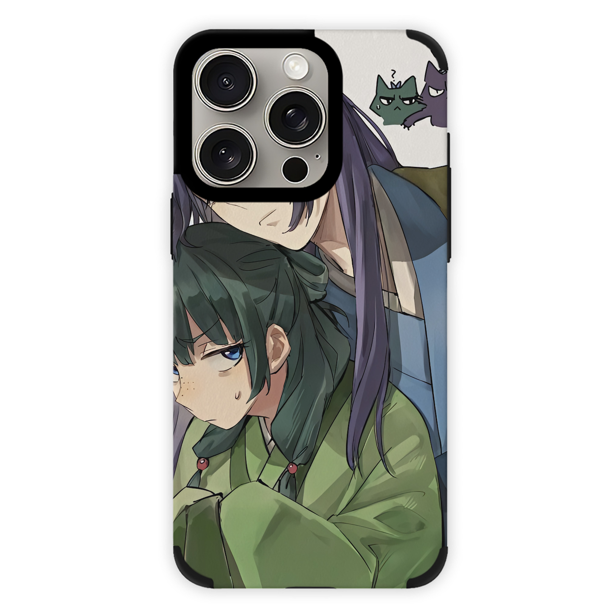 薬屋のひとりごと The Apothecary Diaries 【iPhone15ProMax対応】 PUレザー スマホケース 耐衝撃＆黄変防止