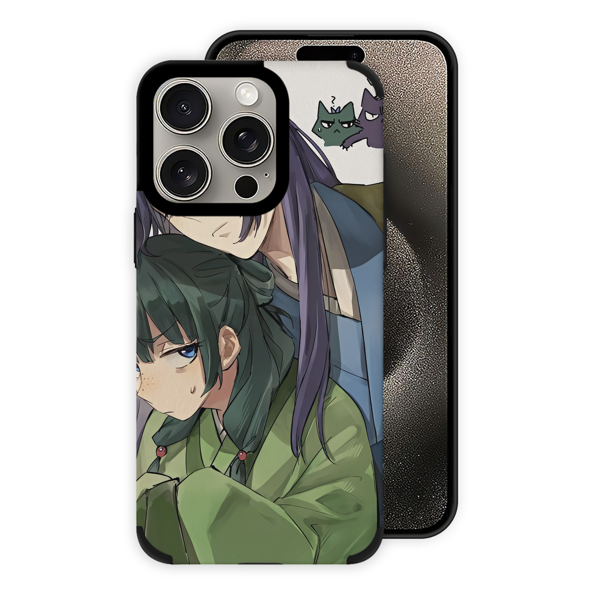 薬屋のひとりごと The Apothecary Diaries 【iPhone15ProMax対応】 PUレザー スマホケース 耐衝撃＆黄変防止