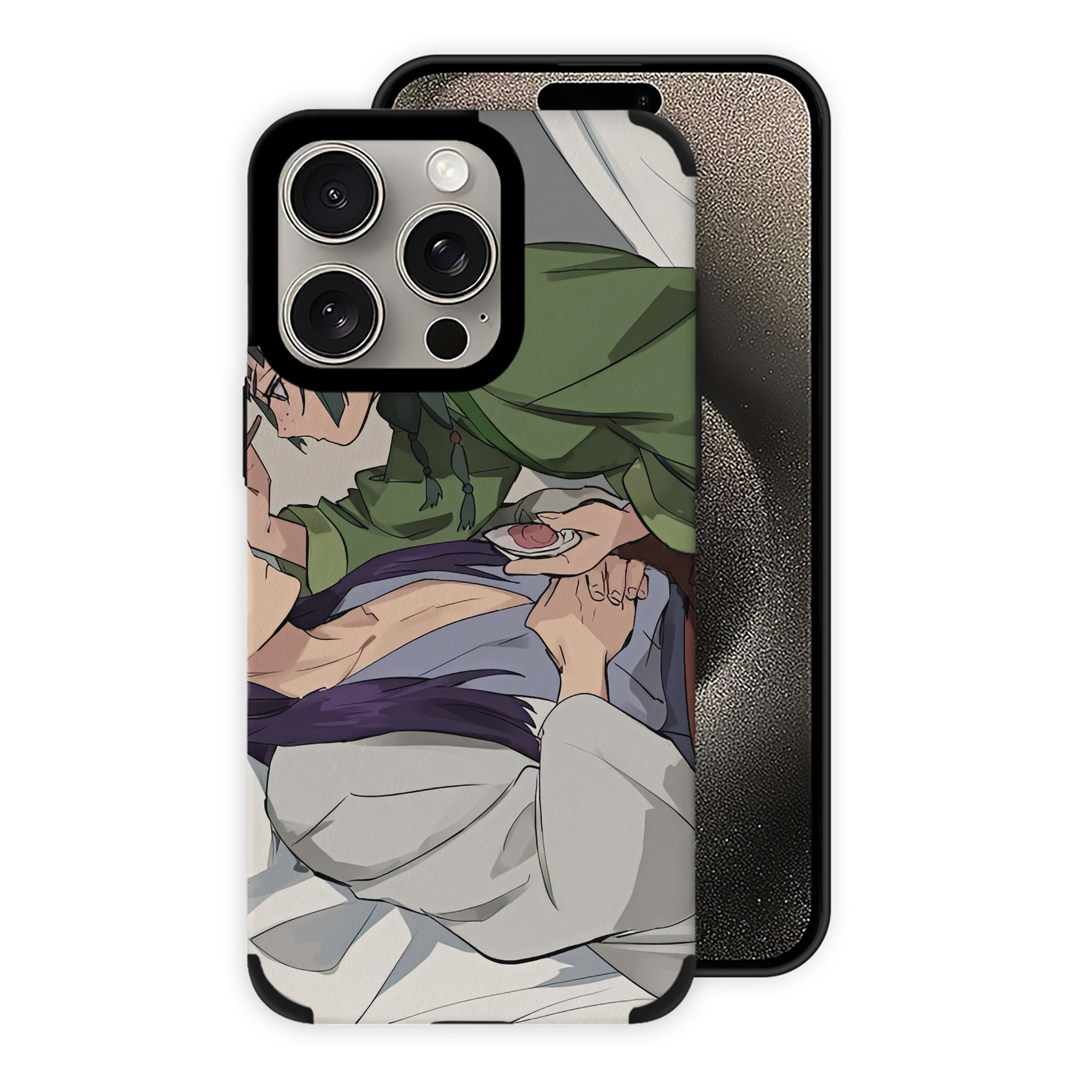 （画像用） 薬屋のひとりごと The Apothecary Diaries 【iPhone15ProMax対応】 PUレザー スマホケース 耐衝撃＆黄変防止