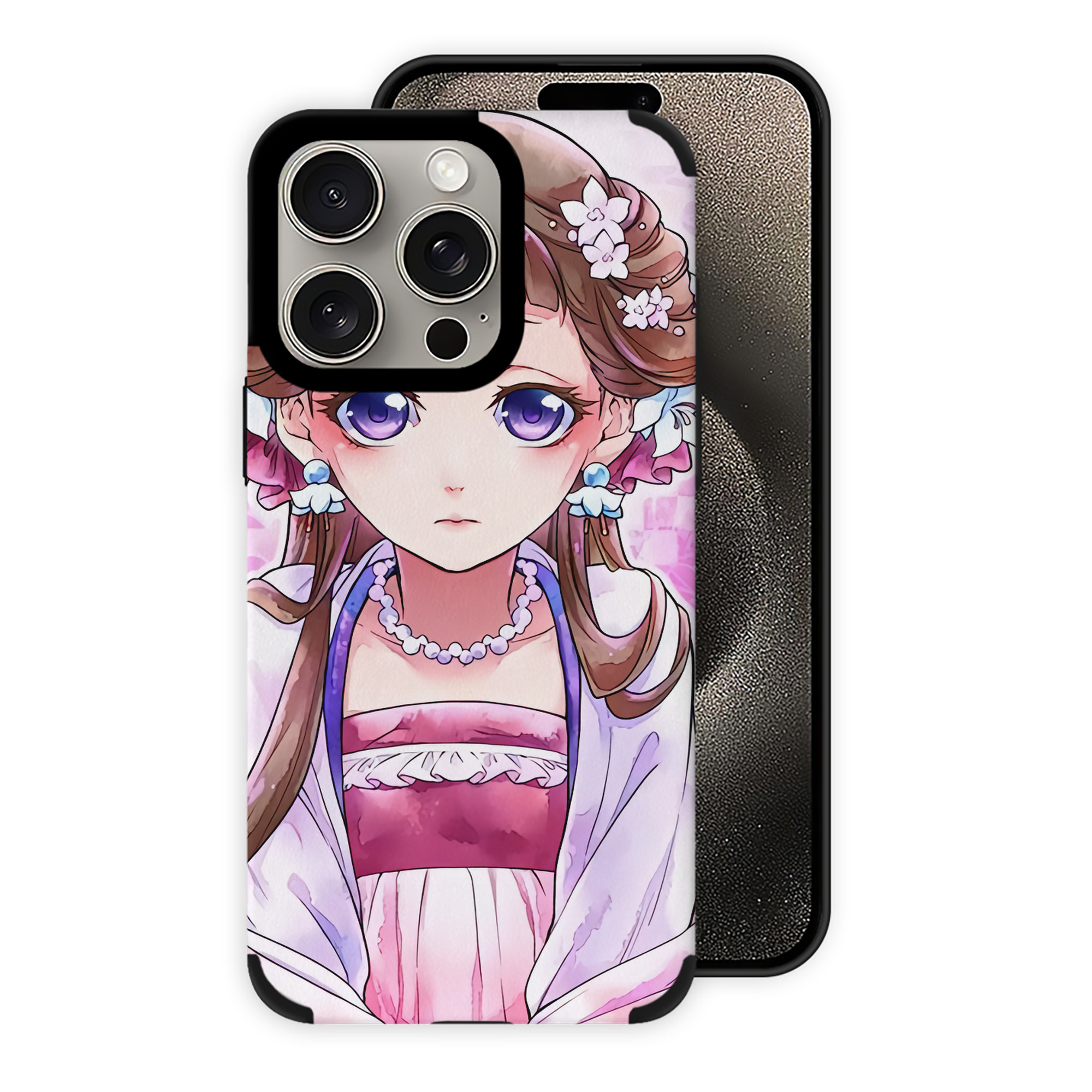 薬屋のひとりごと The Apothecary Diaries 【iPhone15ProMax対応】 PUレザー スマホケース 耐衝撃＆黄変防止