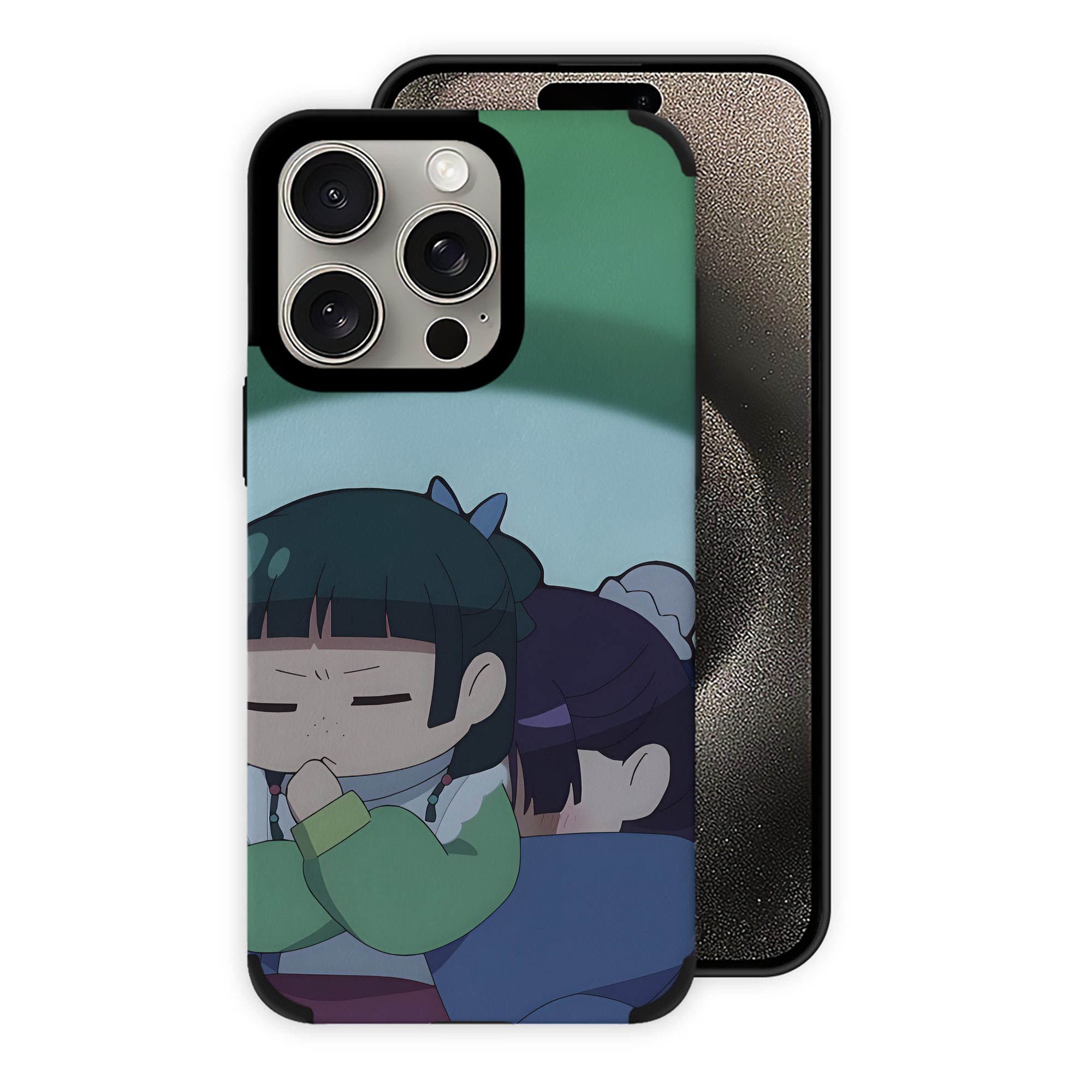 薬屋のひとりごと The Apothecary Diaries 【iPhone15ProMax対応】 PUレザー スマホケース 耐衝撃＆黄変防止
