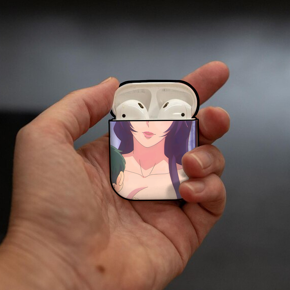 薬屋のひとりごと The Apothecary Diaries AirPods 第2世代保護ケース ハードシェル ブラック 耐衝撃・防指紋・カラビナ付き