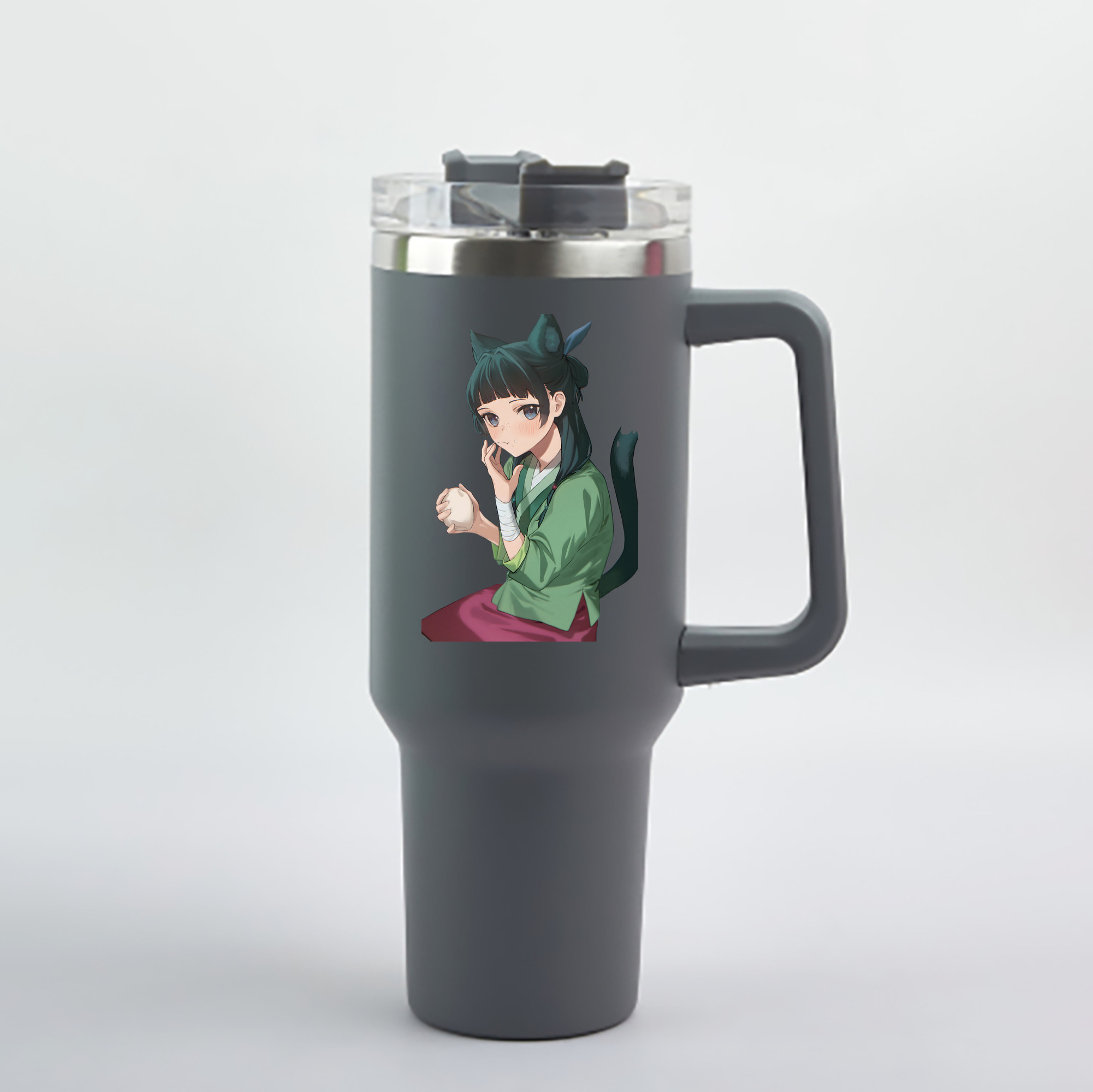 （画像用） 薬屋のひとりごと The Apothecary Diaries 1200mL車用タンブラー - クリスタルステッカー（プラスチックストロー付き）