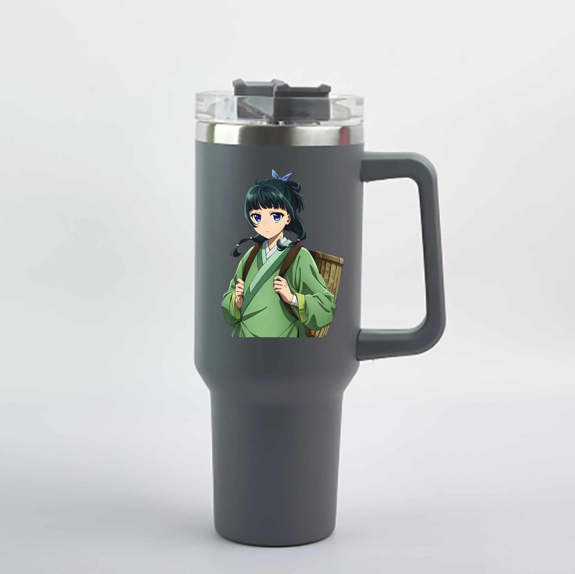（画像用） 薬屋のひとりごと The Apothecary Diaries 1200mL車用タンブラー - クリスタルステッカー（プラスチックストロー付き）