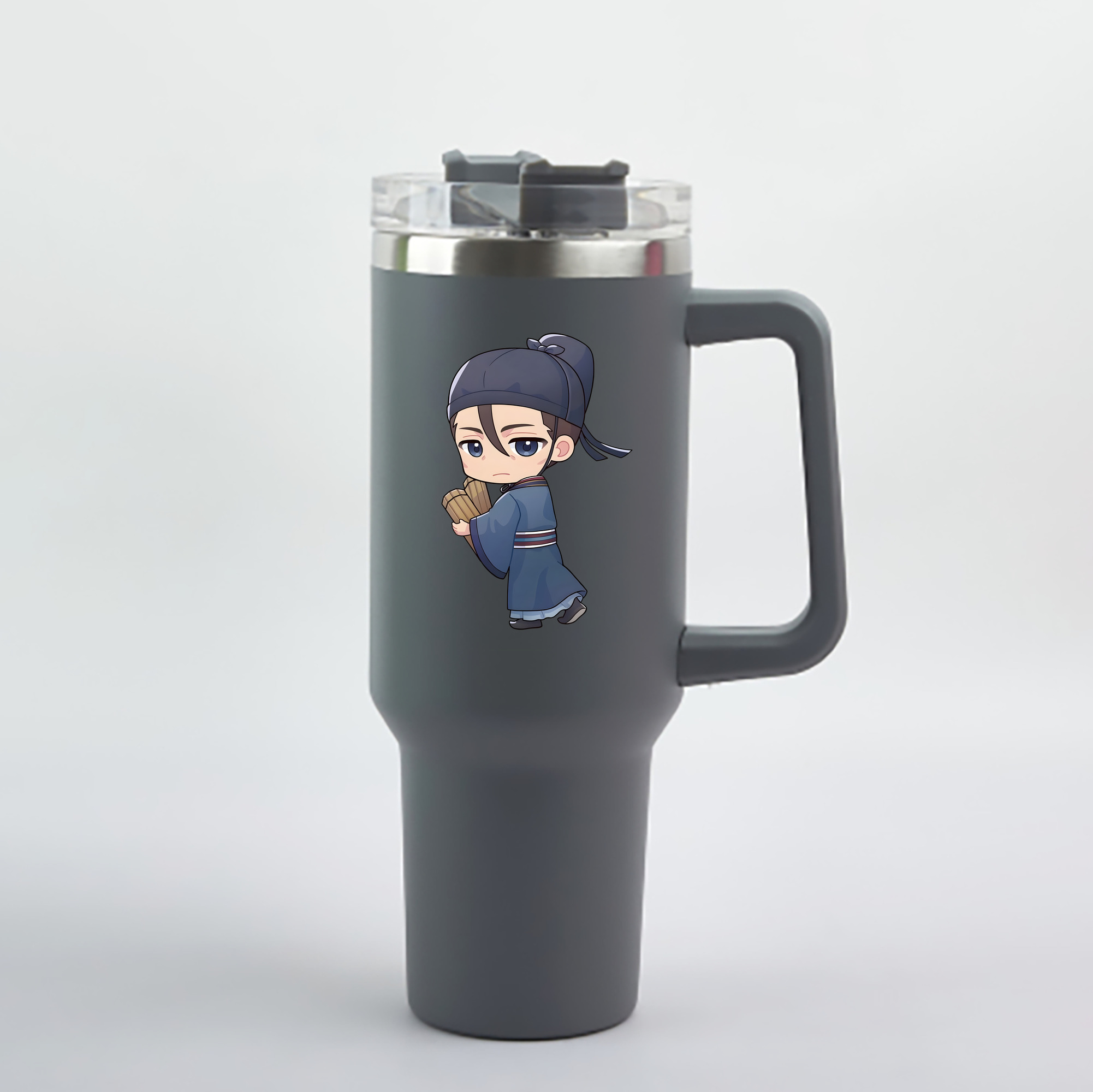 （画像用） 薬屋のひとりごと The Apothecary Diaries 1200mL車用タンブラー - クリスタルステッカー（プラスチックストロー付き）