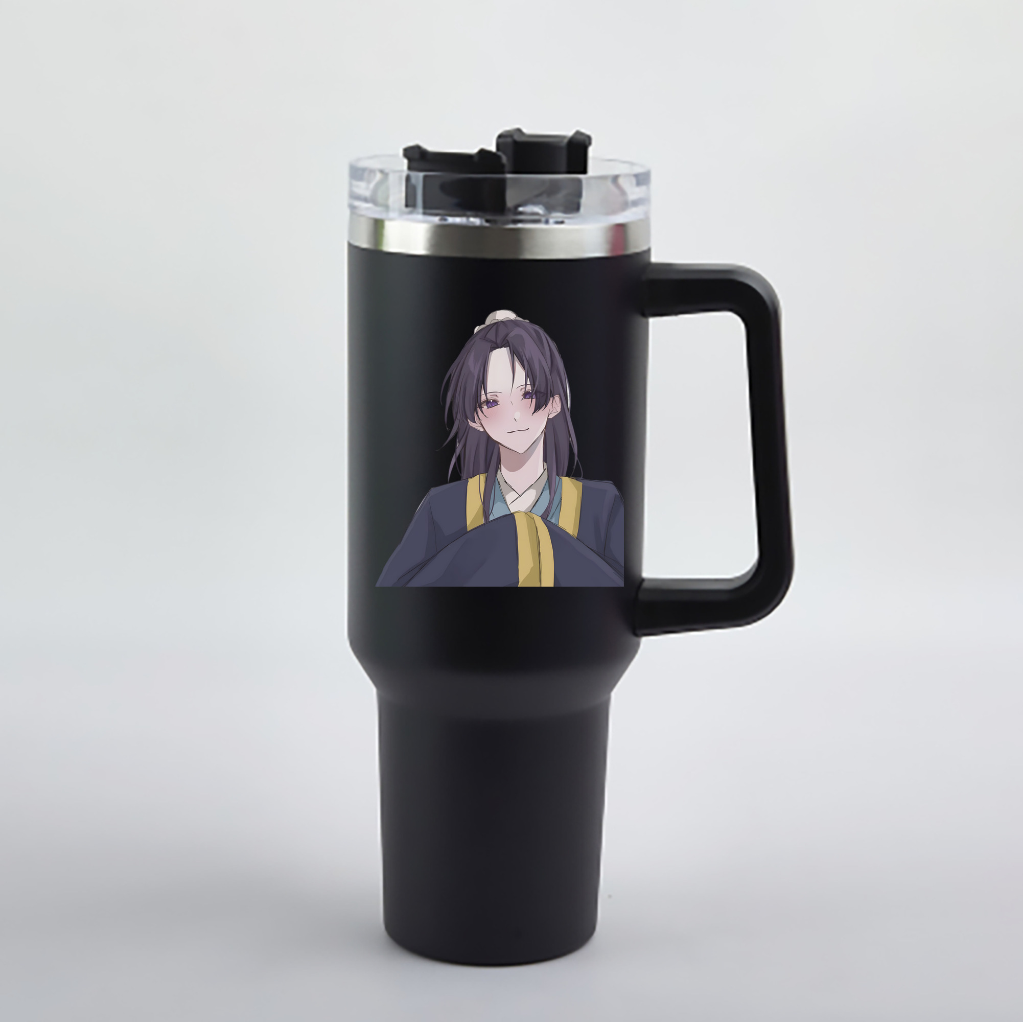 （画像用） 薬屋のひとりごと The Apothecary Diaries 1200mL車用タンブラー - クリスタルステッカー（プラスチックストロー付き）