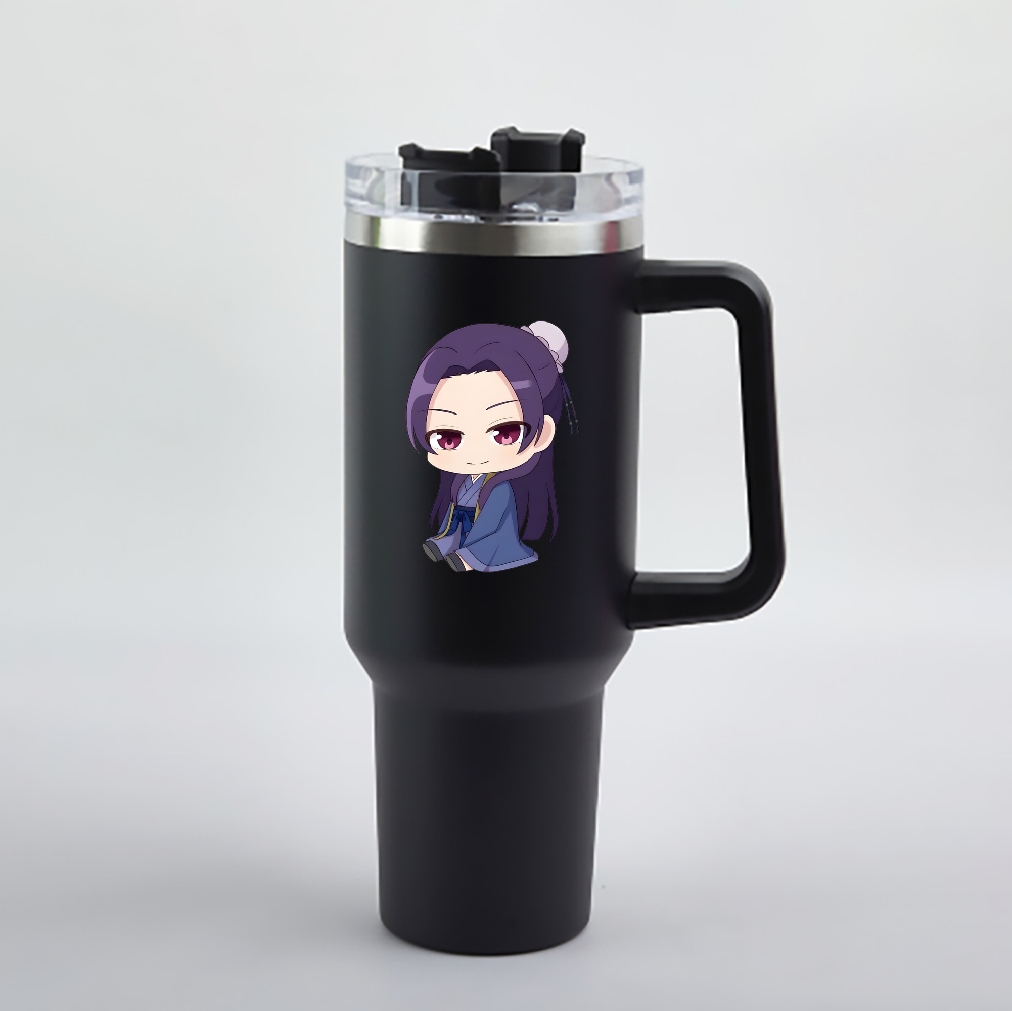 （画像用） 薬屋のひとりごと The Apothecary Diaries 1200mL車用タンブラー - クリスタルステッカー（プラスチックストロー付き）