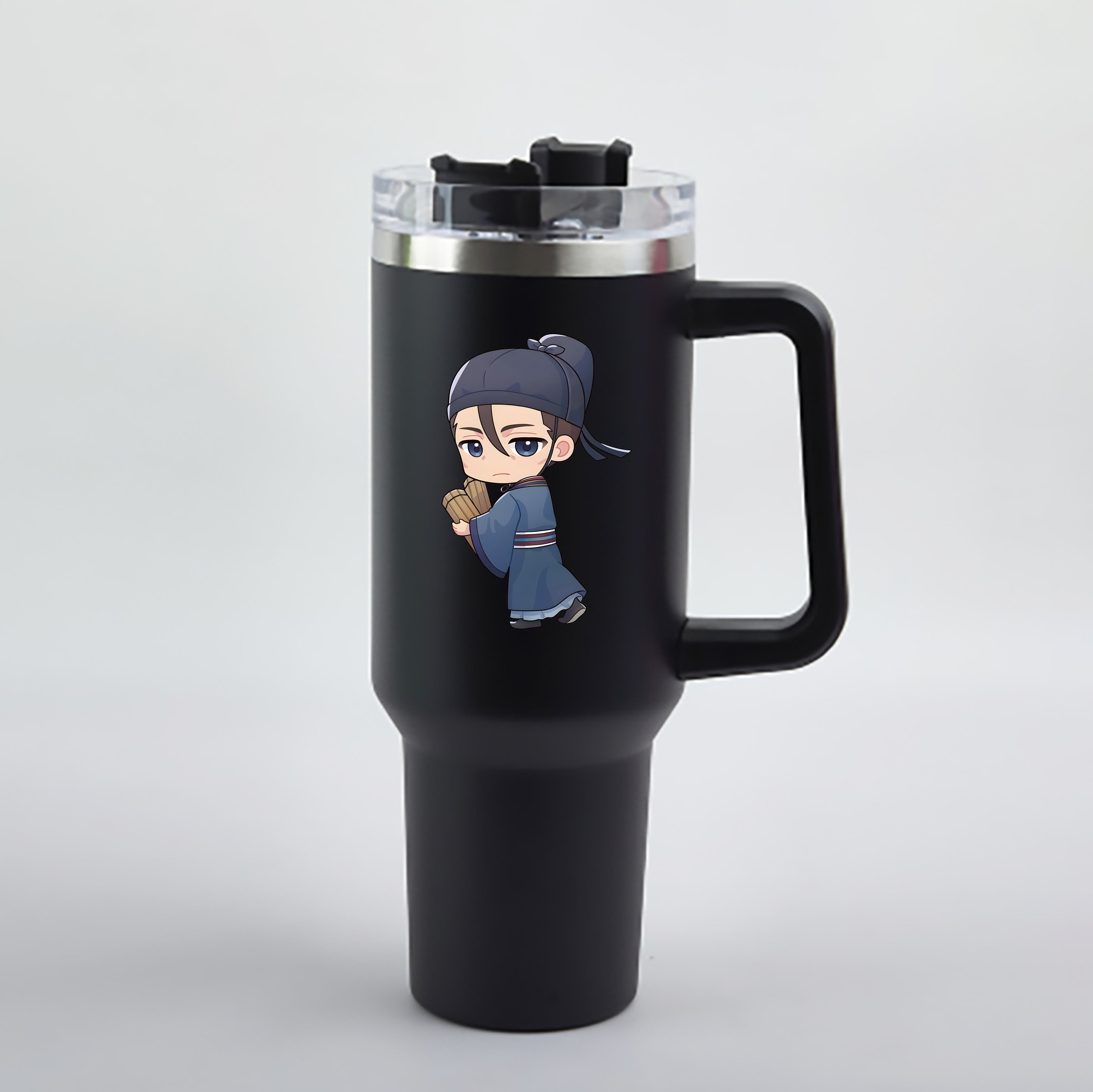 （画像用） 薬屋のひとりごと The Apothecary Diaries 1200mL車用タンブラー - クリスタルステッカー（プラスチックストロー付き）