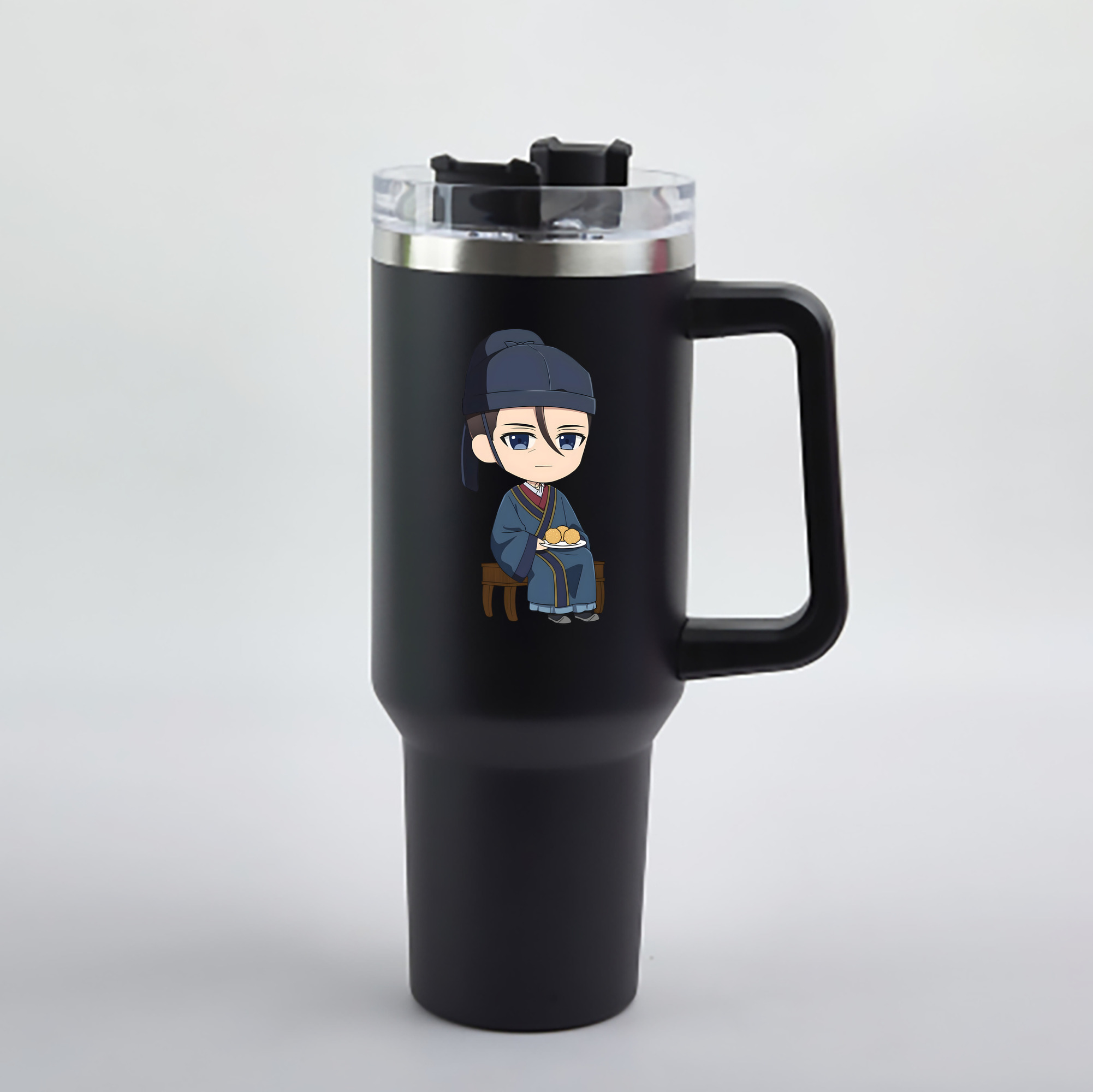 （画像用） 薬屋のひとりごと The Apothecary Diaries 1200mL車用タンブラー - クリスタルステッカー（プラスチックストロー付き）