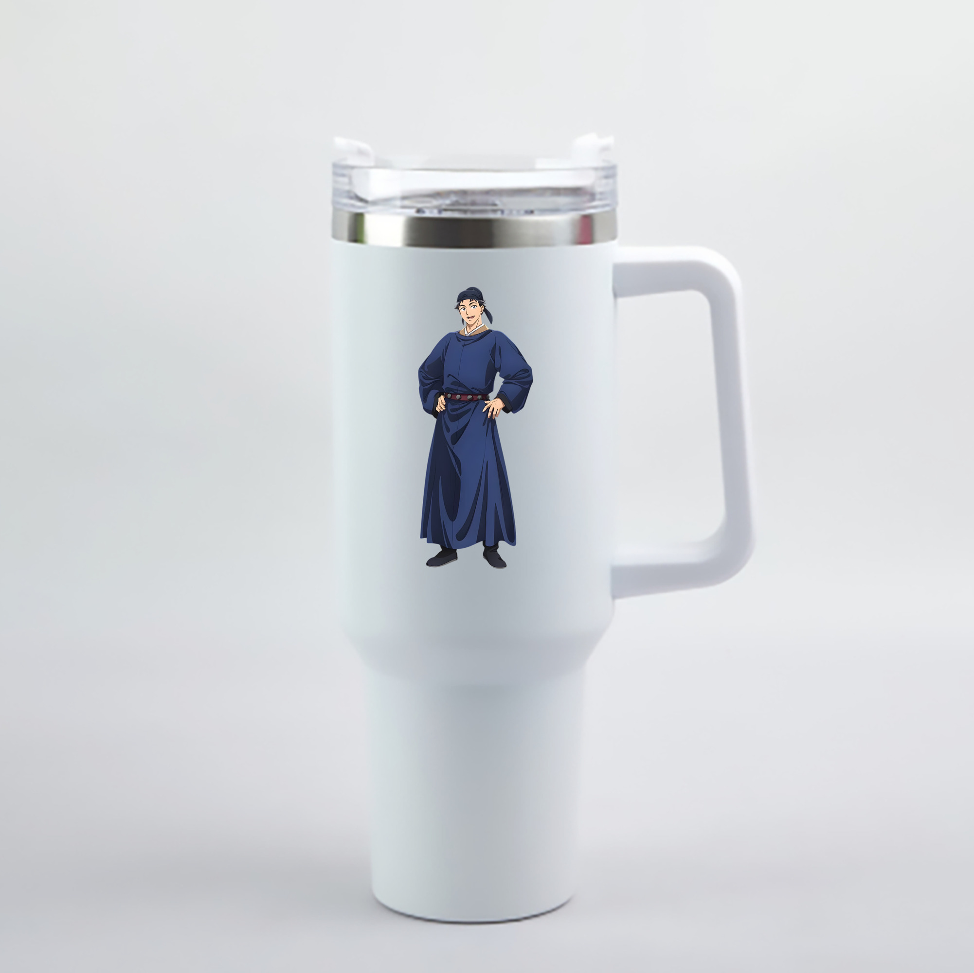（画像用） 薬屋のひとりごと The Apothecary Diaries 1200mL車用タンブラー - クリスタルステッカー（プラスチックストロー付き）
