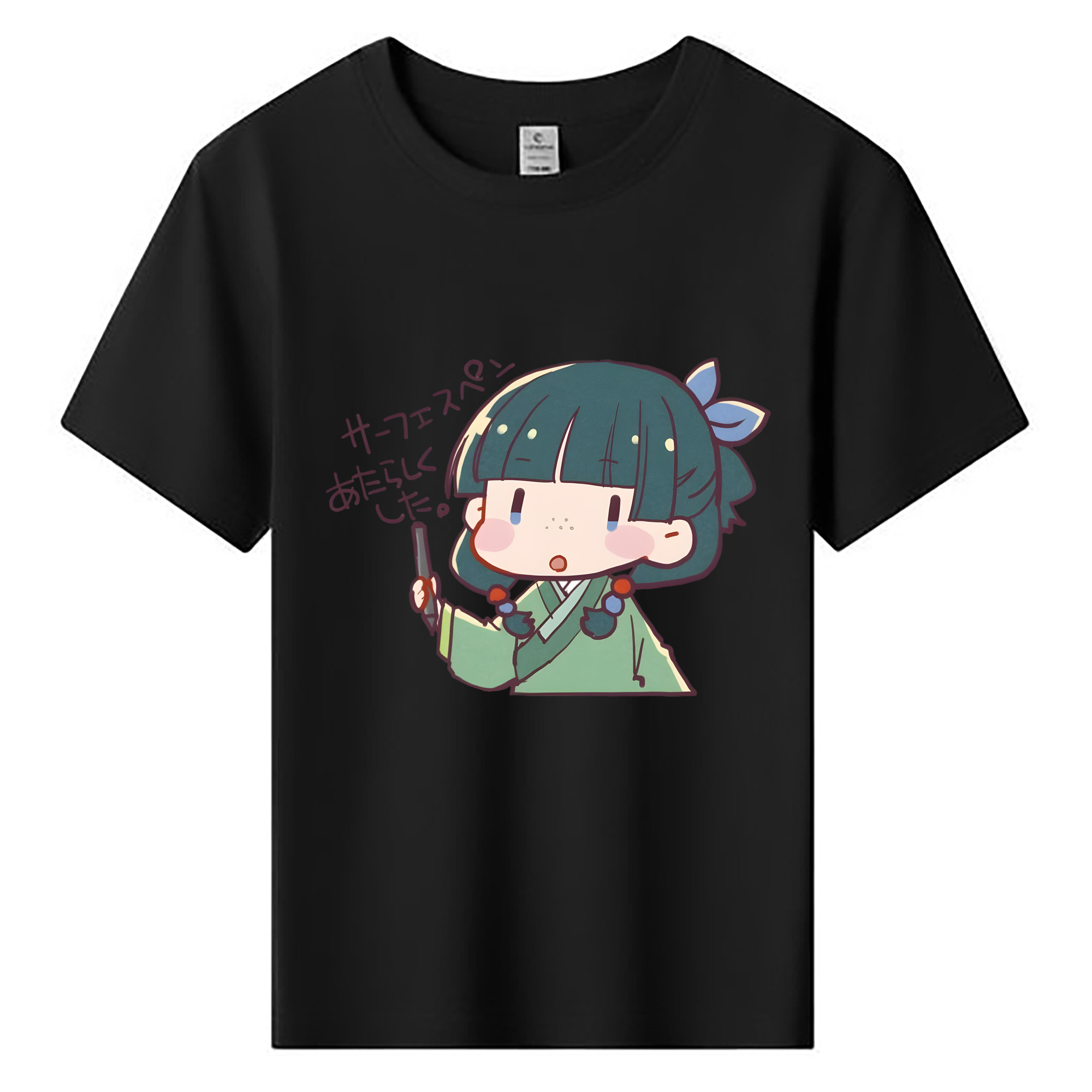 （画像用） 薬屋のひとりごと The Apothecary Diaries 綿100％キッズTシャツ（フロントプリント）