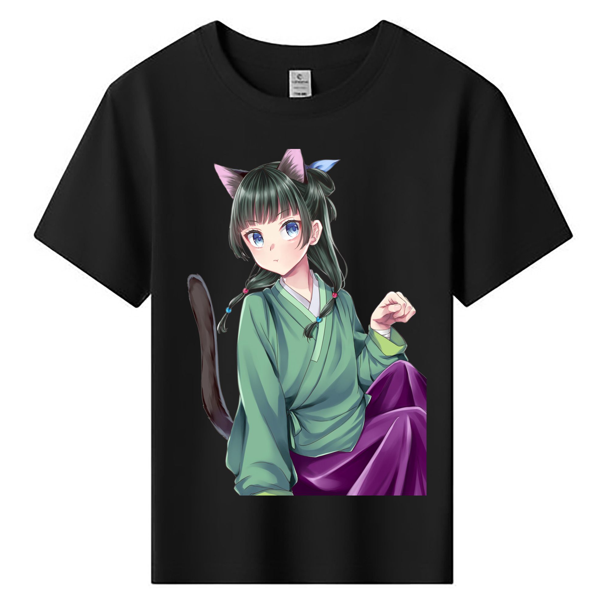 （画像用） 薬屋のひとりごと The Apothecary Diaries 綿100％キッズTシャツ（フロントプリント）