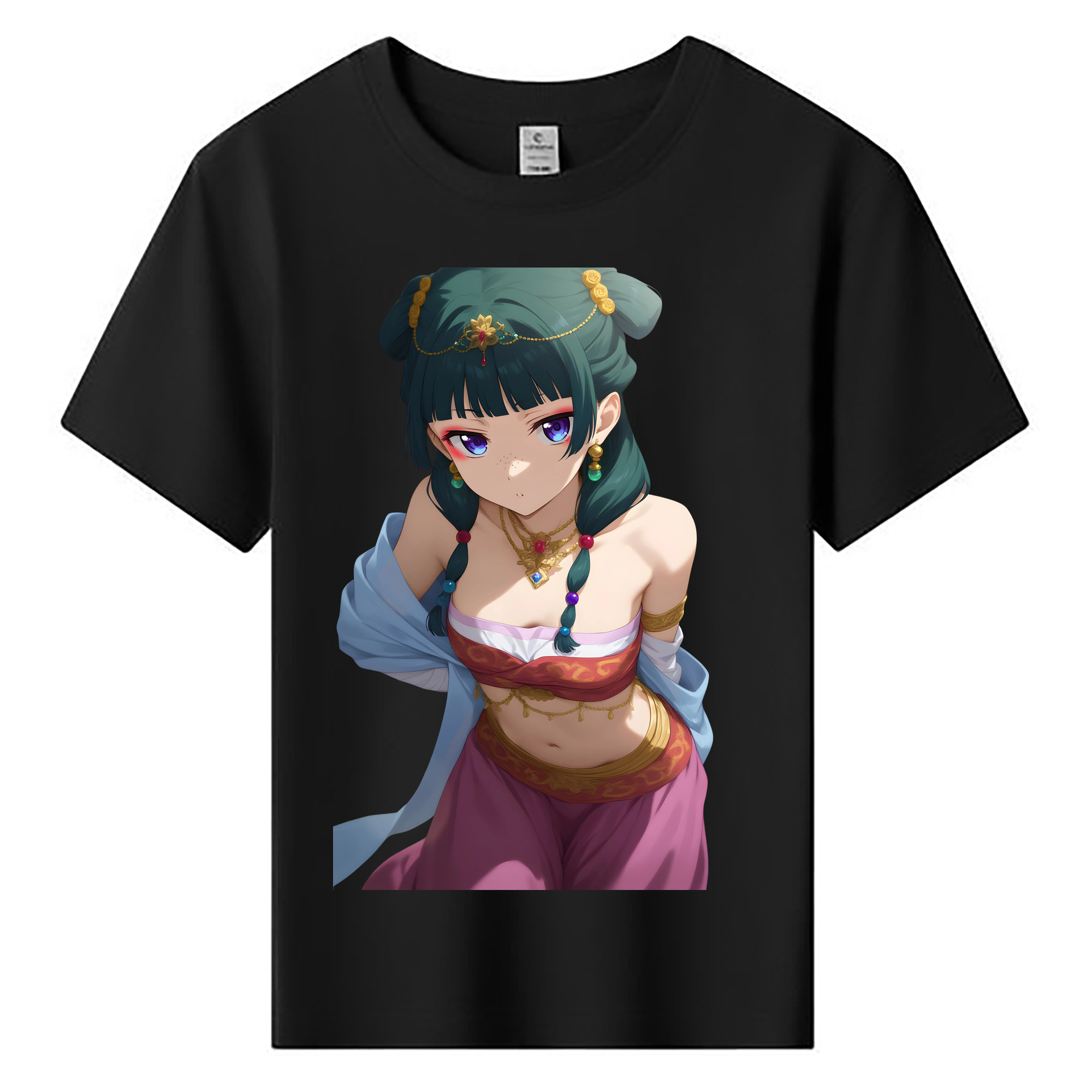 （画像用） 薬屋のひとりごと The Apothecary Diaries 綿100％キッズTシャツ（フロントプリント）