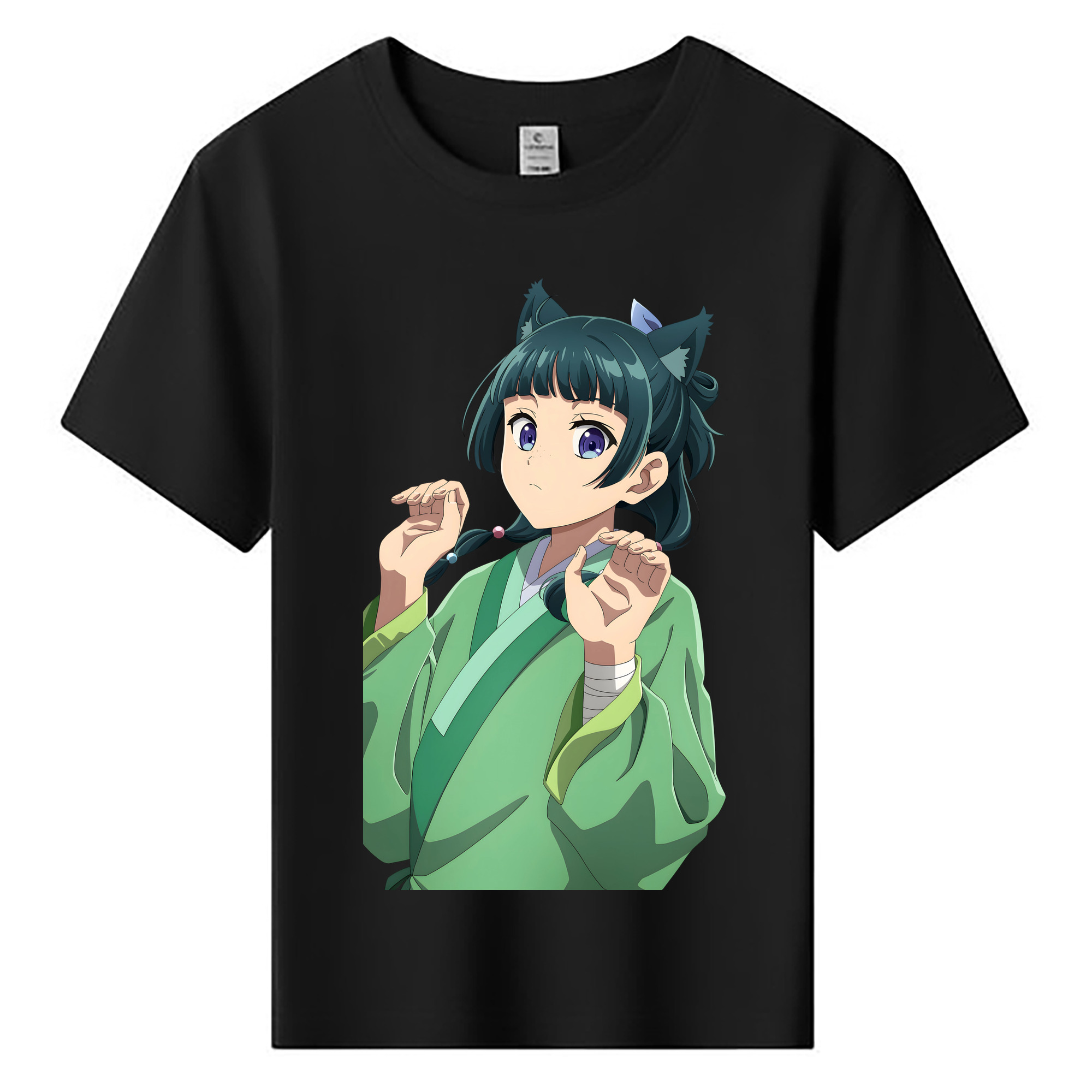 （画像用） 薬屋のひとりごと The Apothecary Diaries 綿100％キッズTシャツ（フロントプリント）