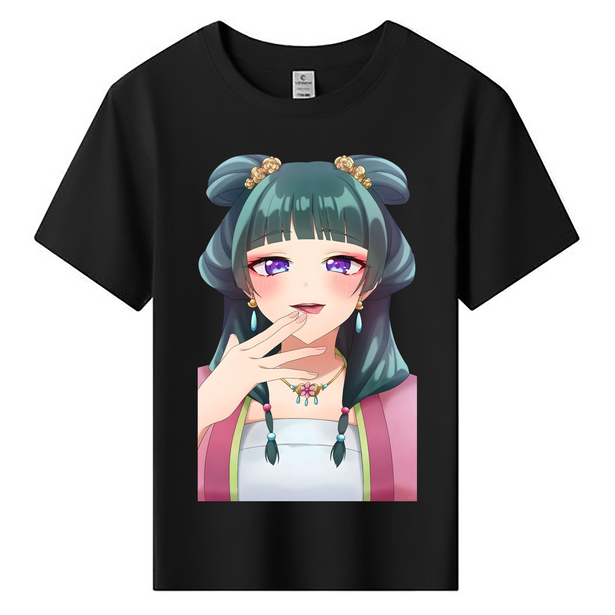 （画像用） 薬屋のひとりごと The Apothecary Diaries 綿100％キッズTシャツ（フロントプリント）