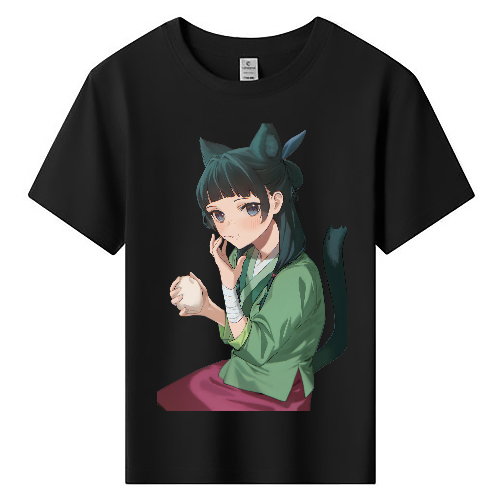 （画像用） 薬屋のひとりごと The Apothecary Diaries 綿100％キッズTシャツ（フロントプリント）