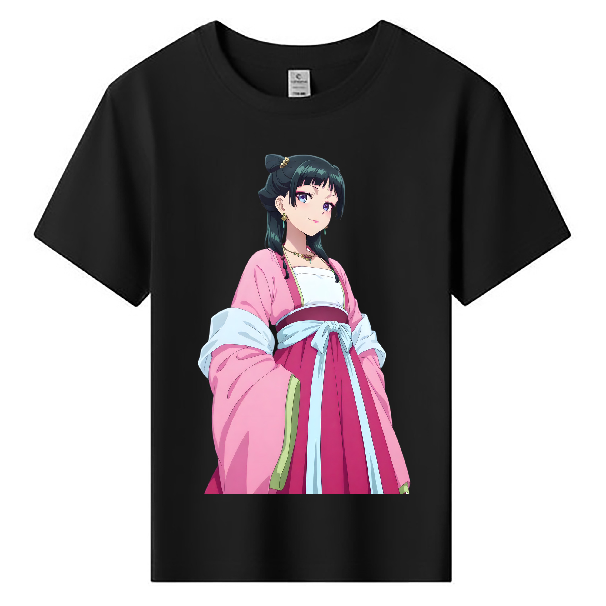 （画像用） 薬屋のひとりごと The Apothecary Diaries 綿100％キッズTシャツ（フロントプリント）