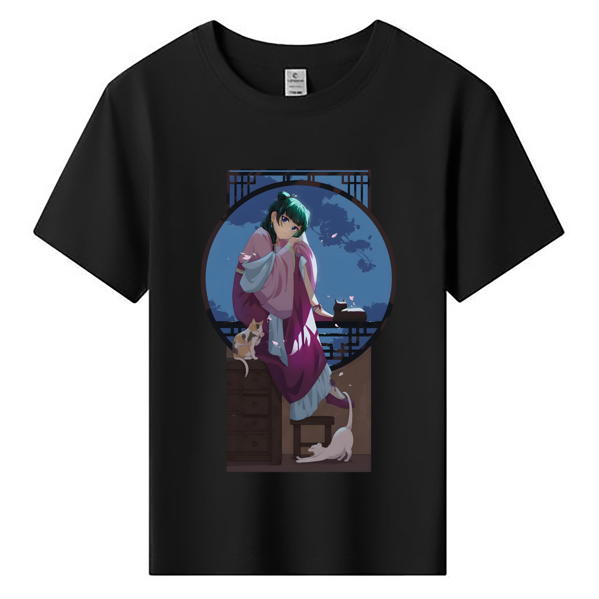 （画像用） 薬屋のひとりごと The Apothecary Diaries 綿100％キッズTシャツ（フロントプリント）