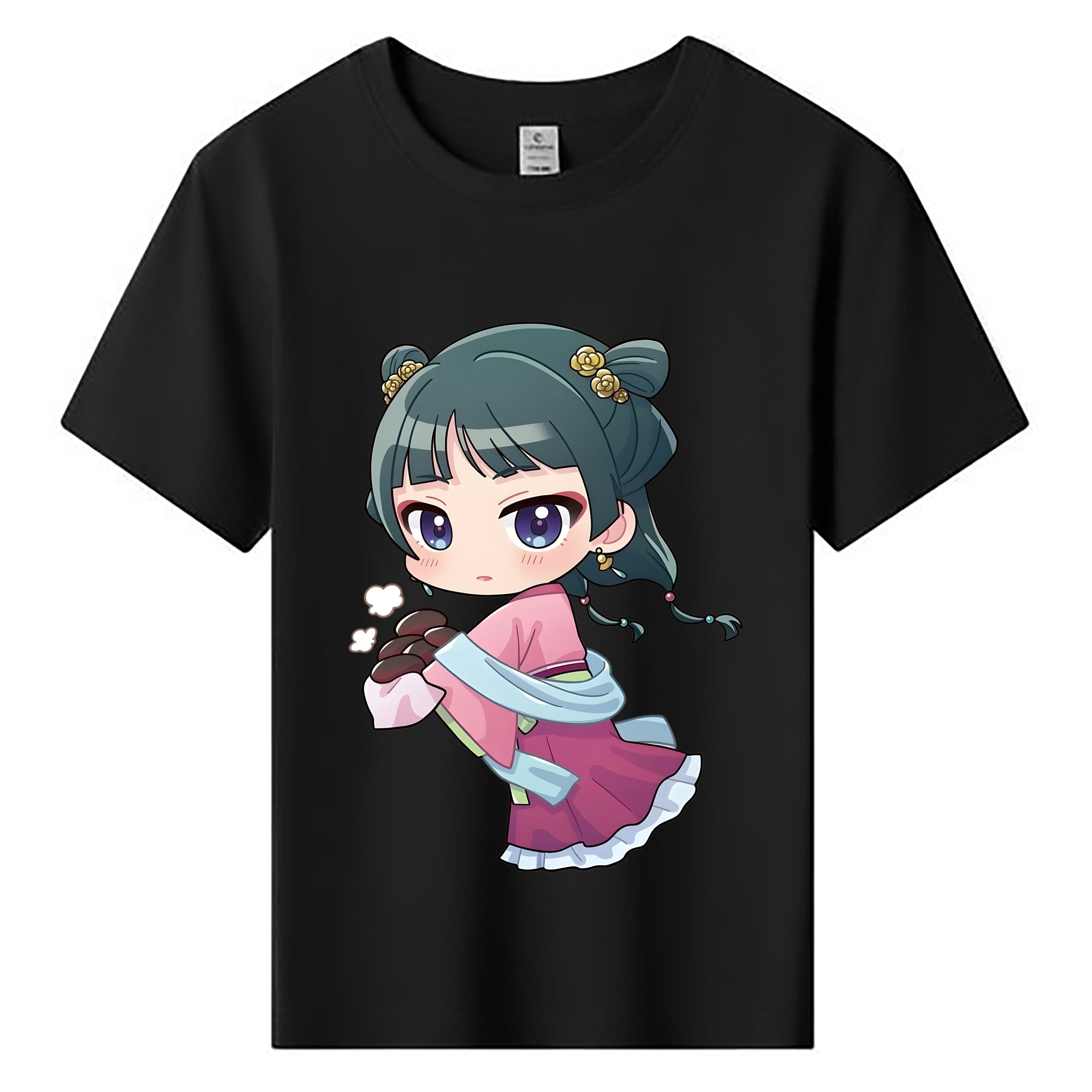 （画像用） 薬屋のひとりごと The Apothecary Diaries 綿100％キッズTシャツ（フロントプリント）