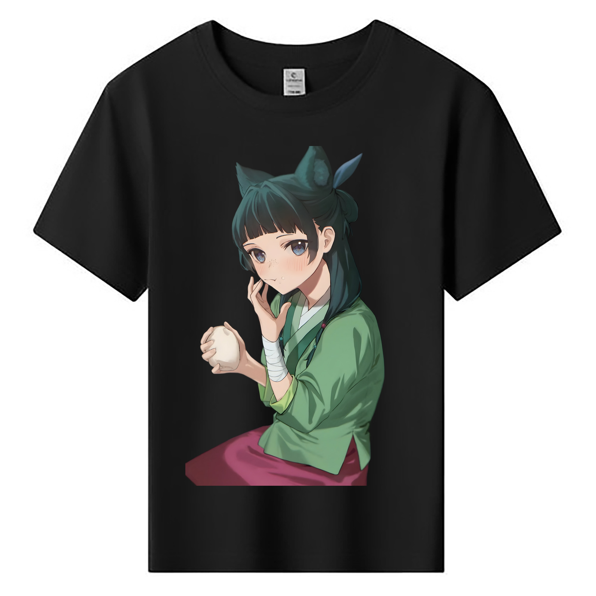 （画像用） 薬屋のひとりごと The Apothecary Diaries 綿100％キッズTシャツ（フロントプリント）