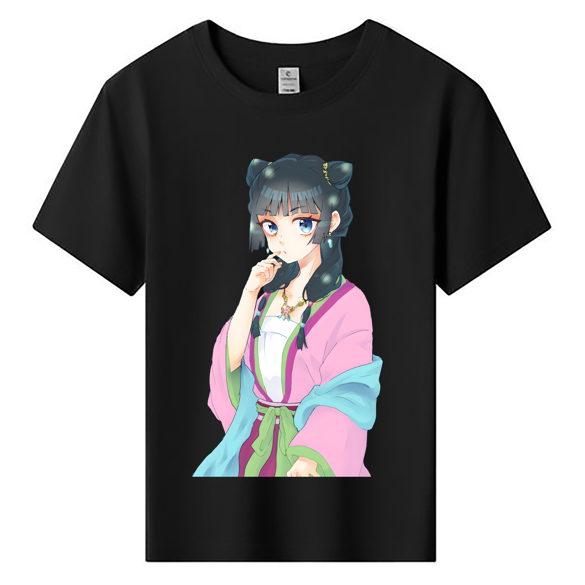 （画像用） 薬屋のひとりごと The Apothecary Diaries 綿100％キッズTシャツ（フロントプリント）
