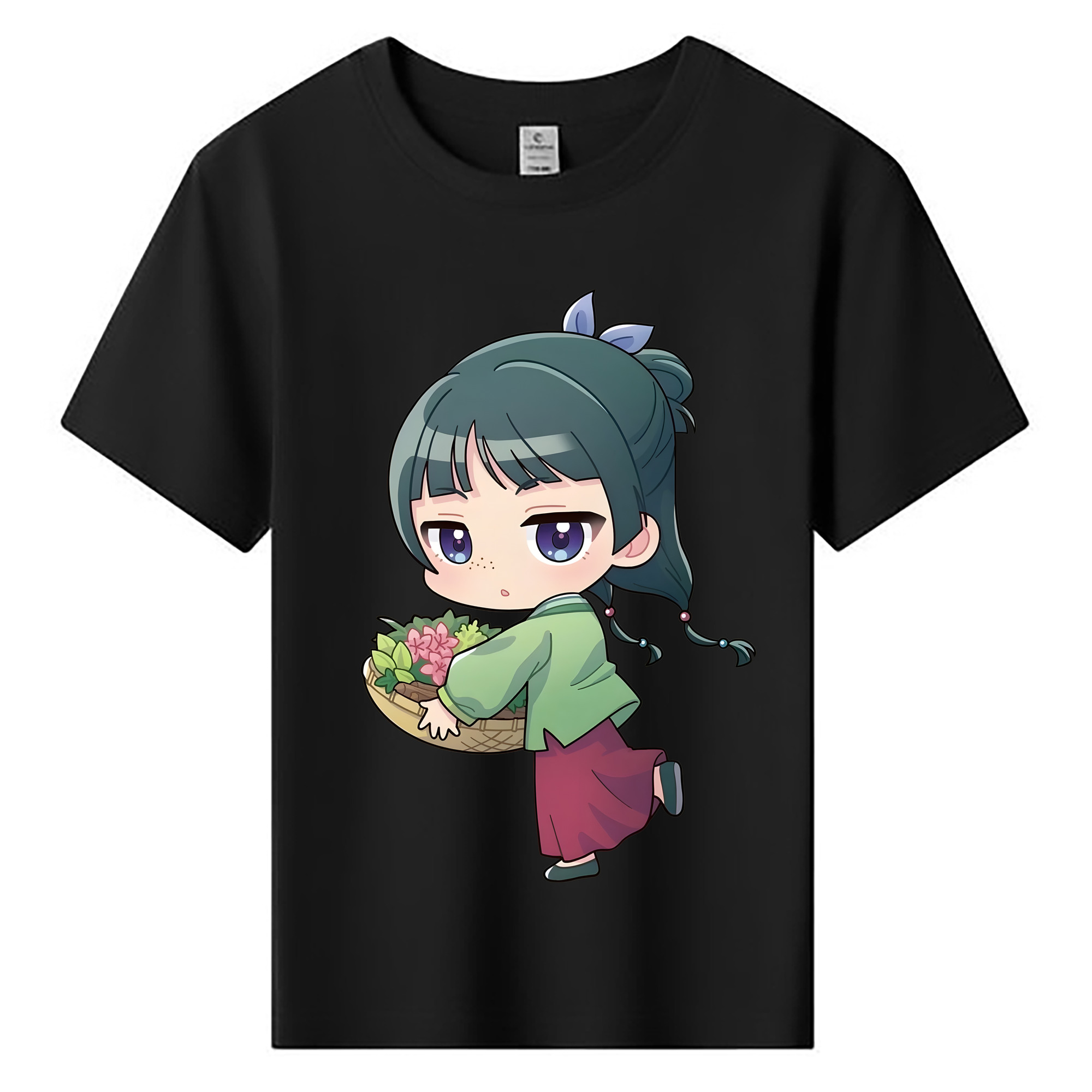 （画像用） 薬屋のひとりごと The Apothecary Diaries 綿100％キッズTシャツ（フロントプリント）