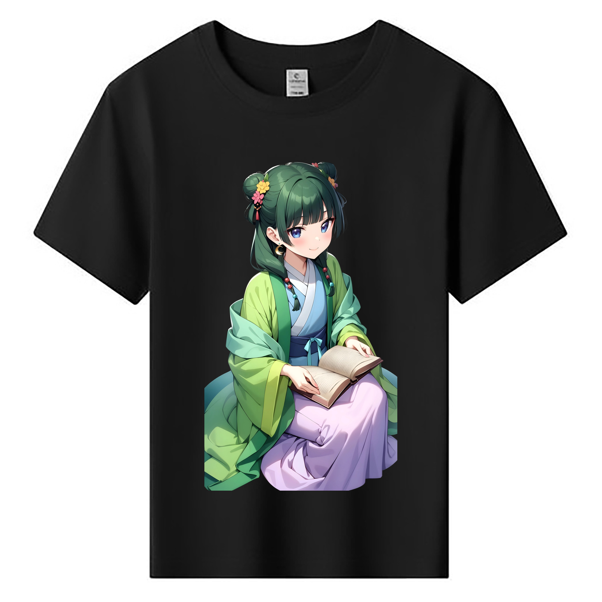 （画像用） 薬屋のひとりごと The Apothecary Diaries 綿100％キッズTシャツ（フロントプリント）
