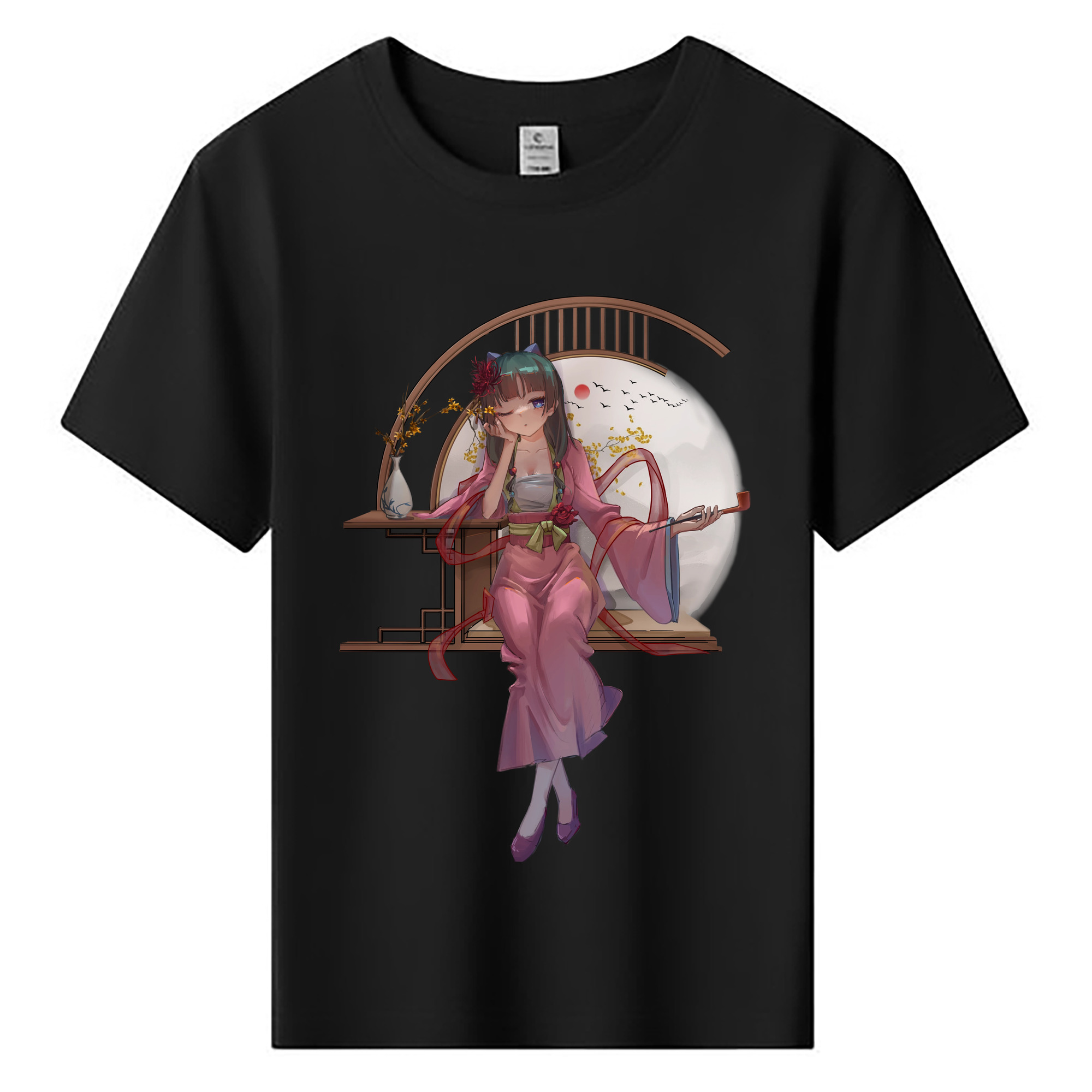 （画像用） 薬屋のひとりごと The Apothecary Diaries 綿100％キッズTシャツ（フロントプリント）