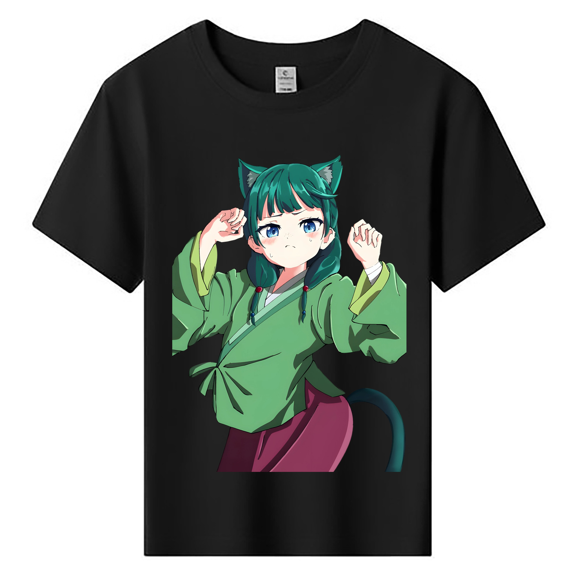（画像用） 薬屋のひとりごと The Apothecary Diaries 綿100％キッズTシャツ（フロントプリント）