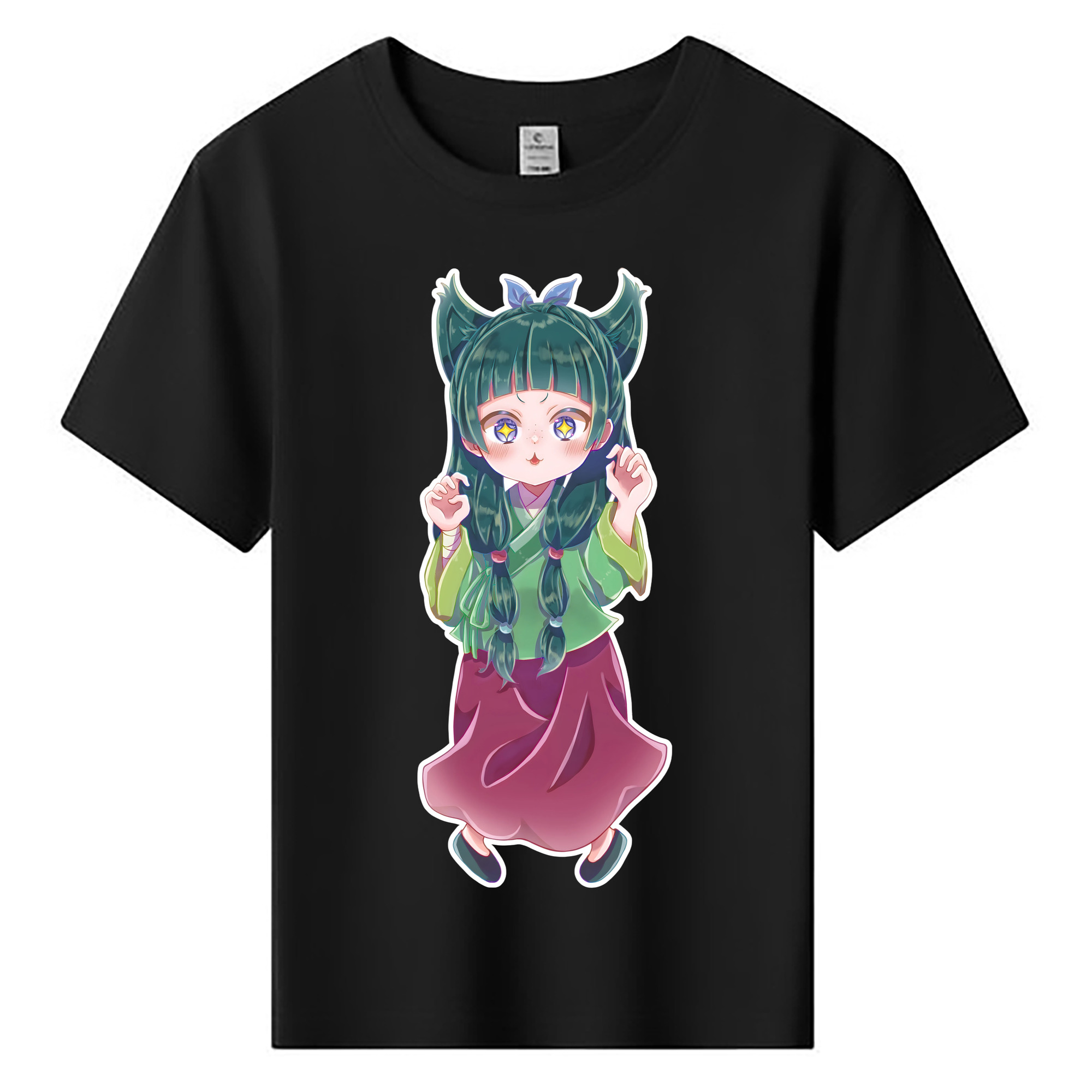 （画像用） 薬屋のひとりごと The Apothecary Diaries 綿100％キッズTシャツ（フロントプリント）