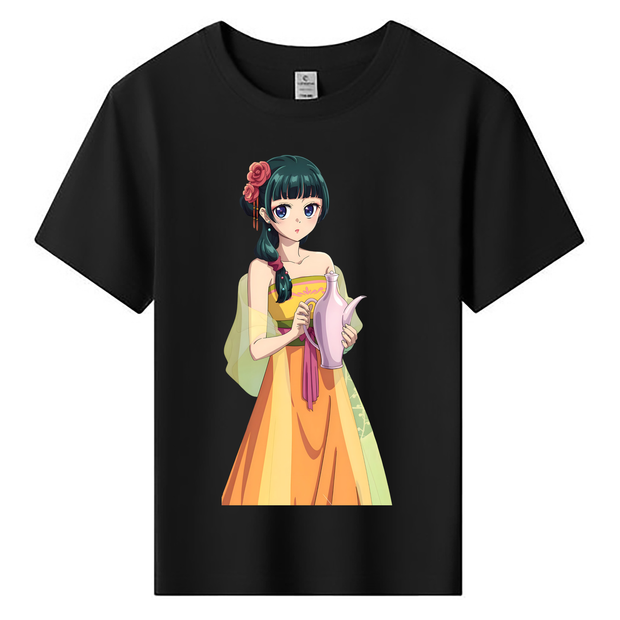 （画像用） 薬屋のひとりごと The Apothecary Diaries 綿100％キッズTシャツ（フロントプリント）