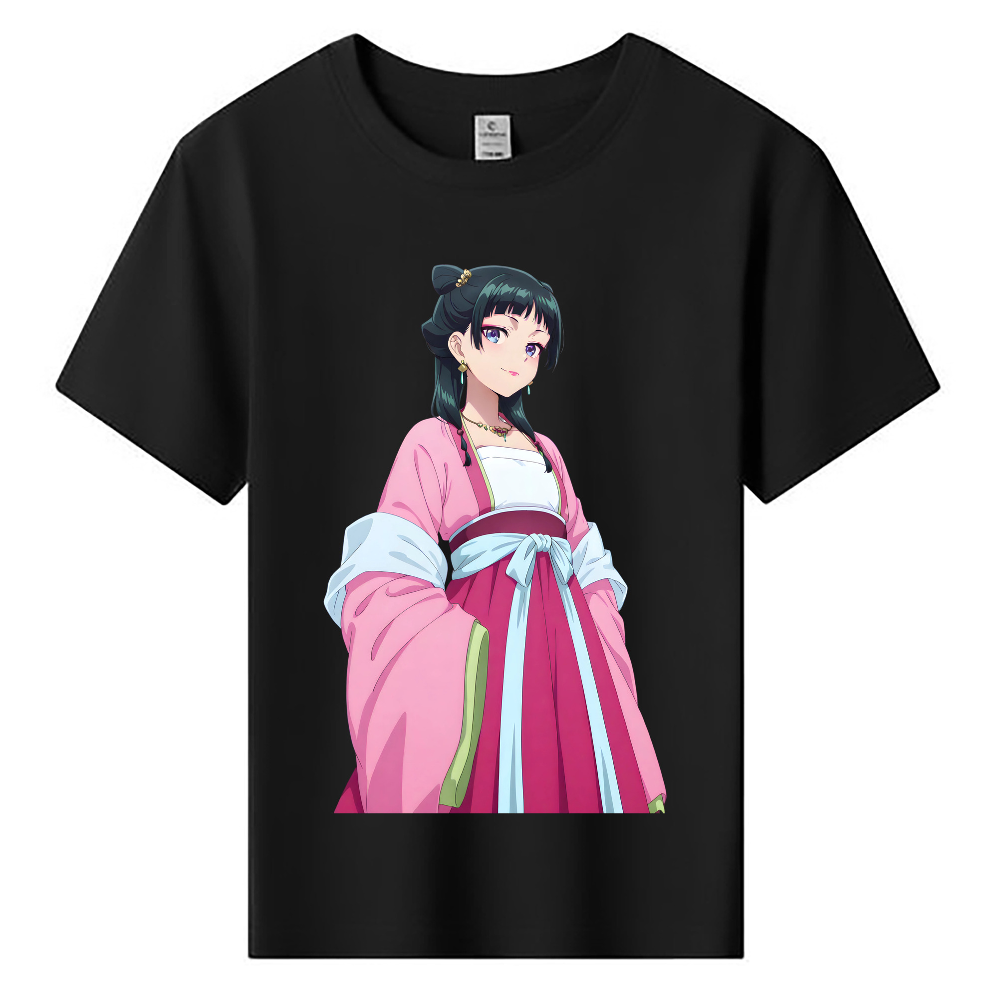 （画像用） 薬屋のひとりごと The Apothecary Diaries 綿100％キッズTシャツ（フロントプリント）